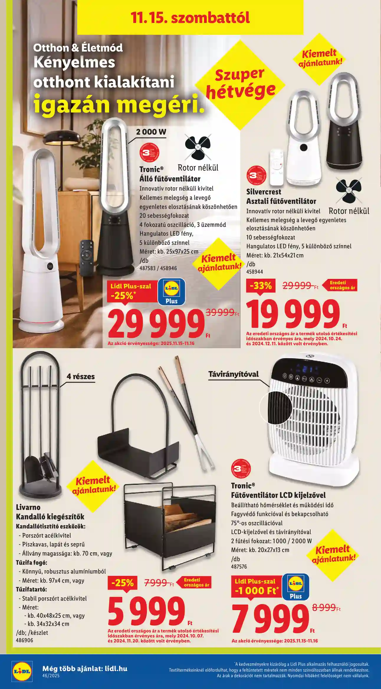 Lidl akciós újság 46. hét (Érvényes 11.13-től) (23 oldal)