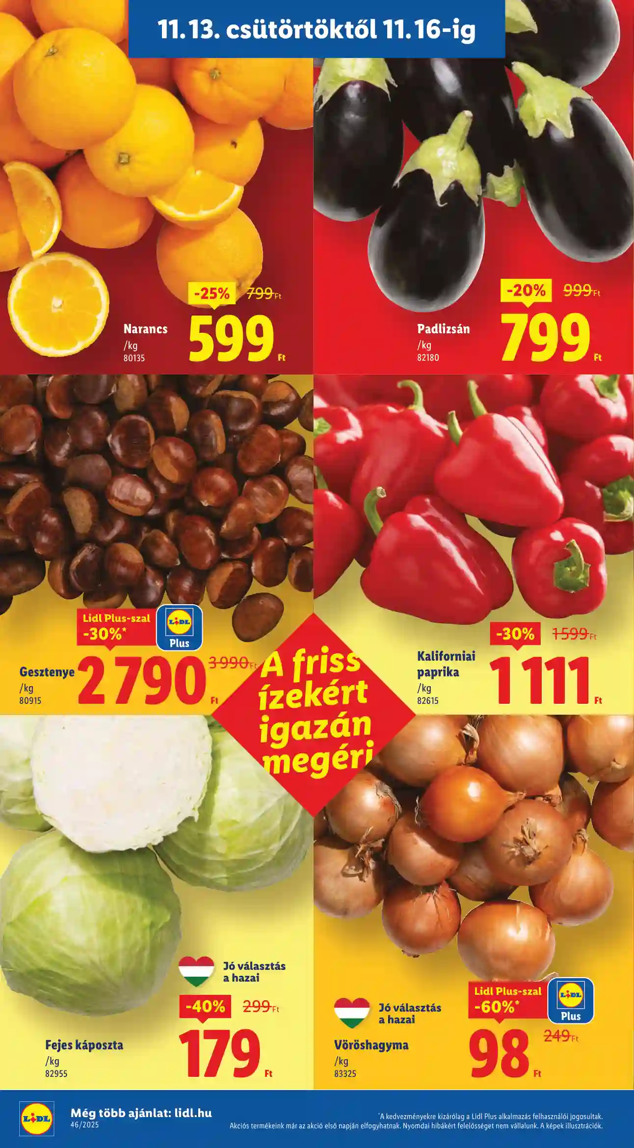 Lidl akciós újság 46. hét (Érvényes 11.13-től) (24 oldal)