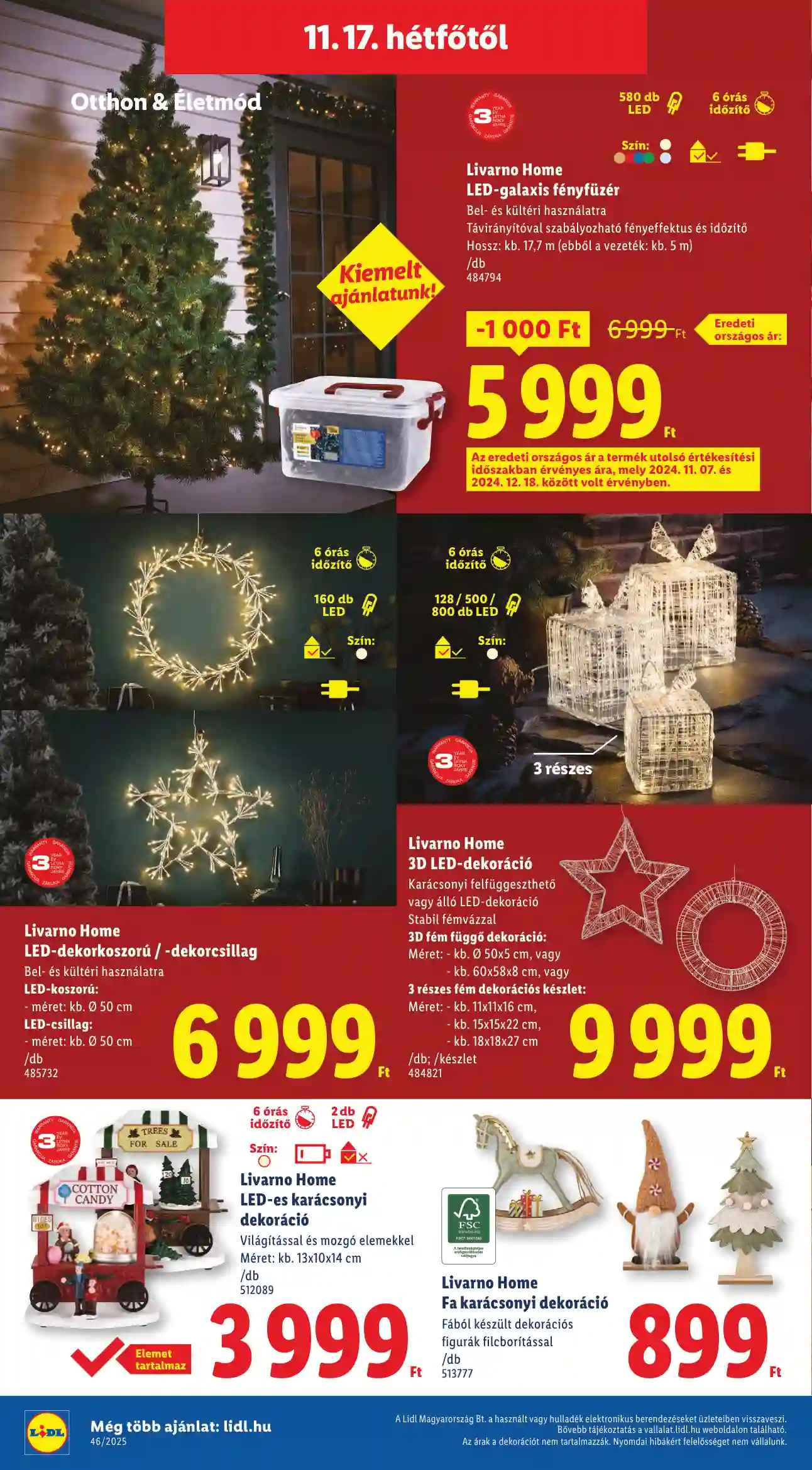 Lidl akciós újság 46. hét (Érvényes 11.13-től) (28 oldal)