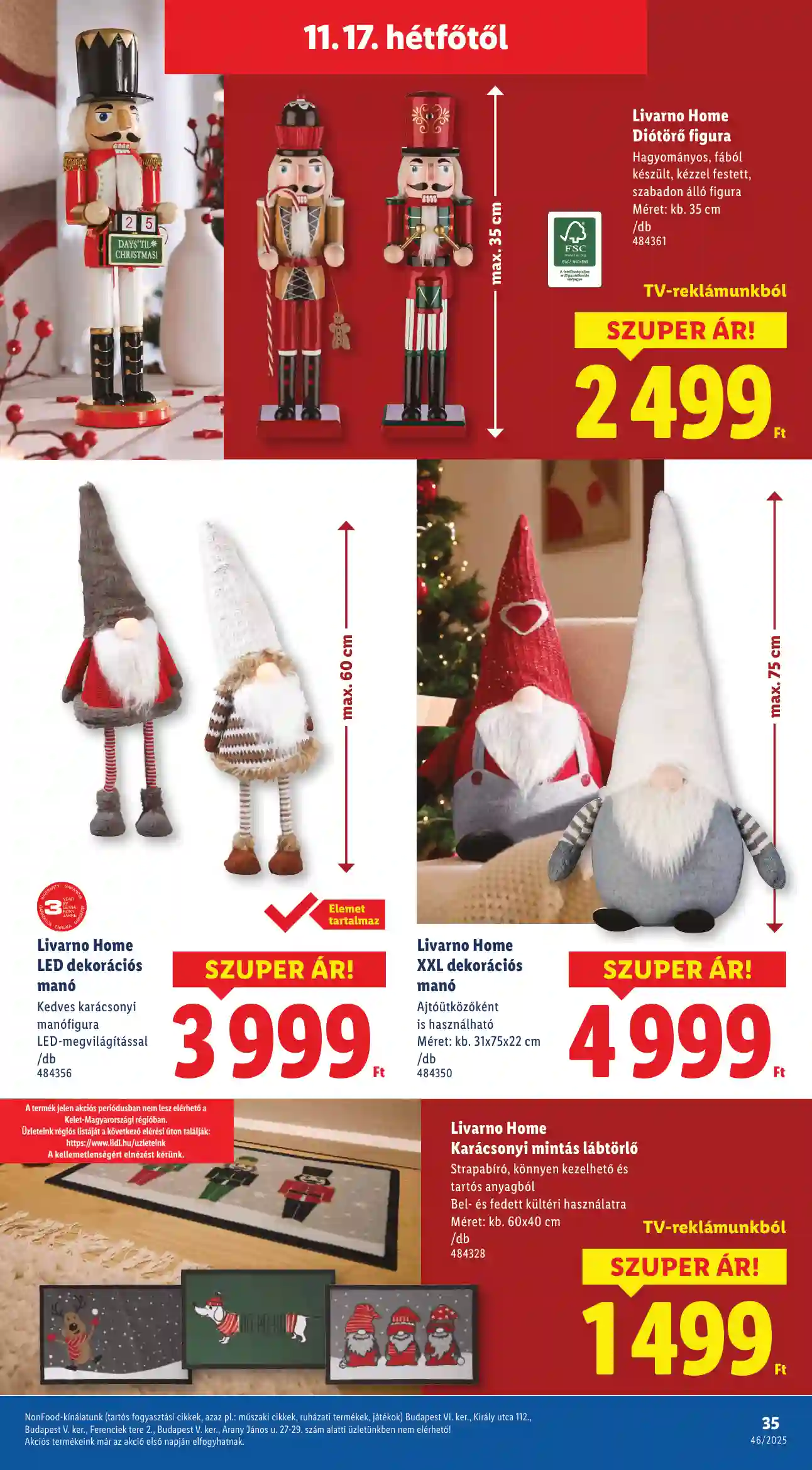 Lidl akciós újság 46. hét (Érvényes 11.13-től) (29 oldal)