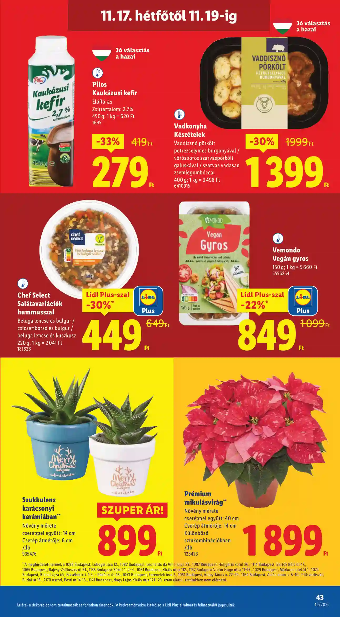 Lidl akciós újság 46. hét (Érvényes 11.13-től) (38 oldal)