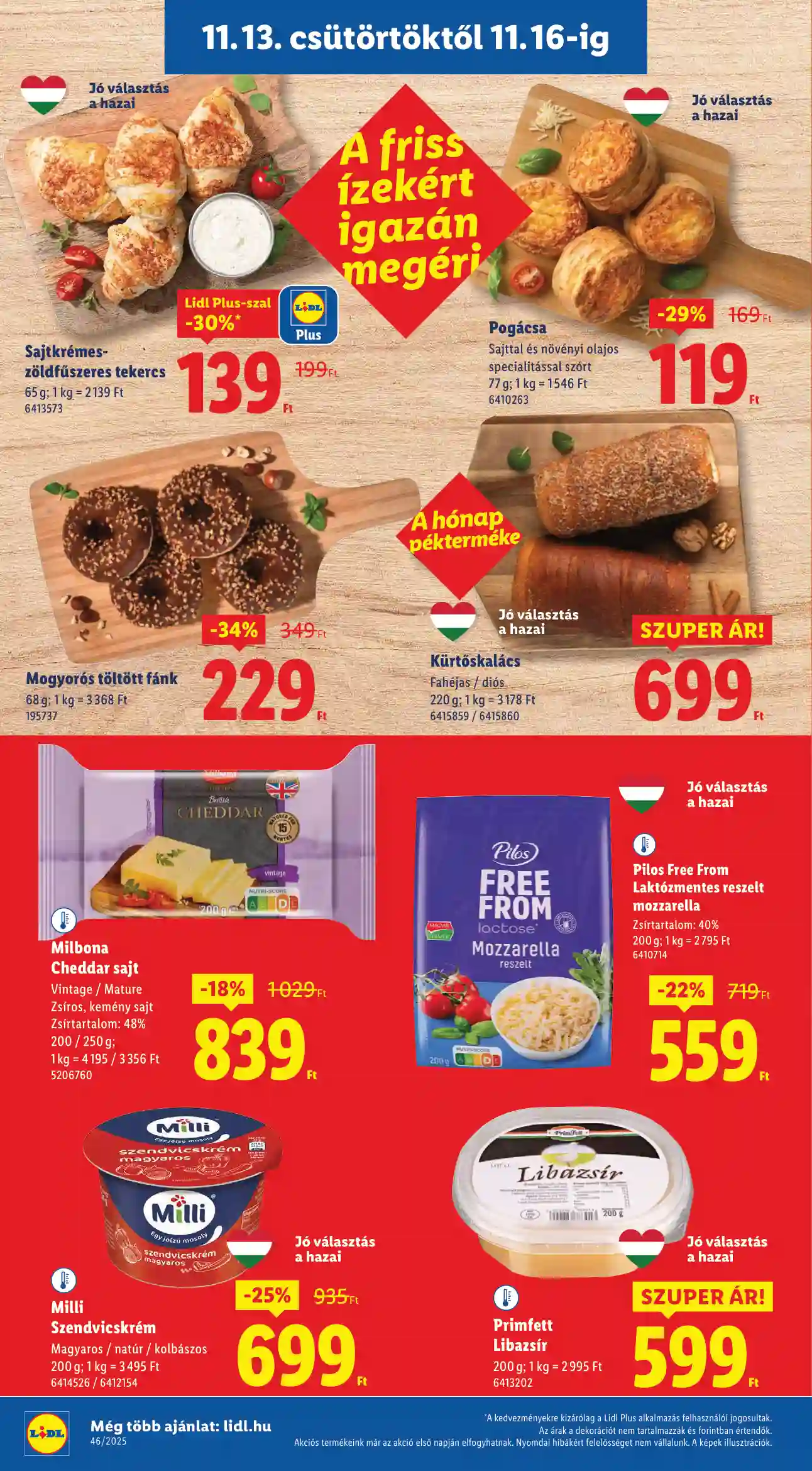 Lidl akciós újság 46. hét (Érvényes 11.13-től) (50 oldal)