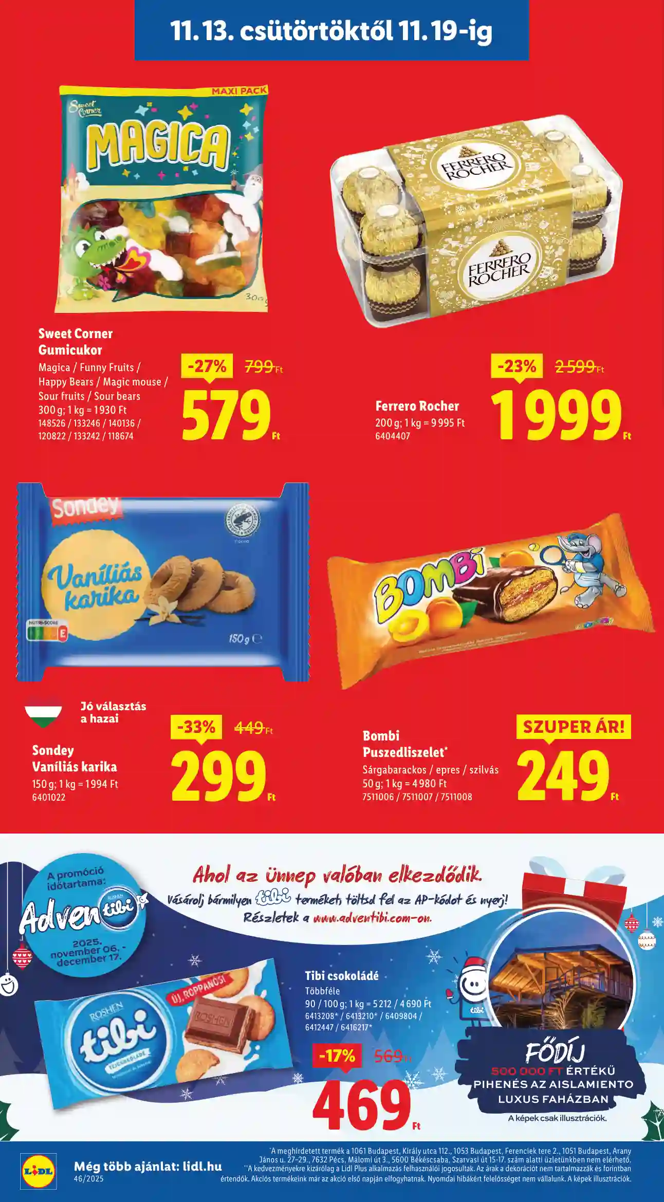 Lidl akciós újság 46. hét (Érvényes 11.13-től) (4 oldal)