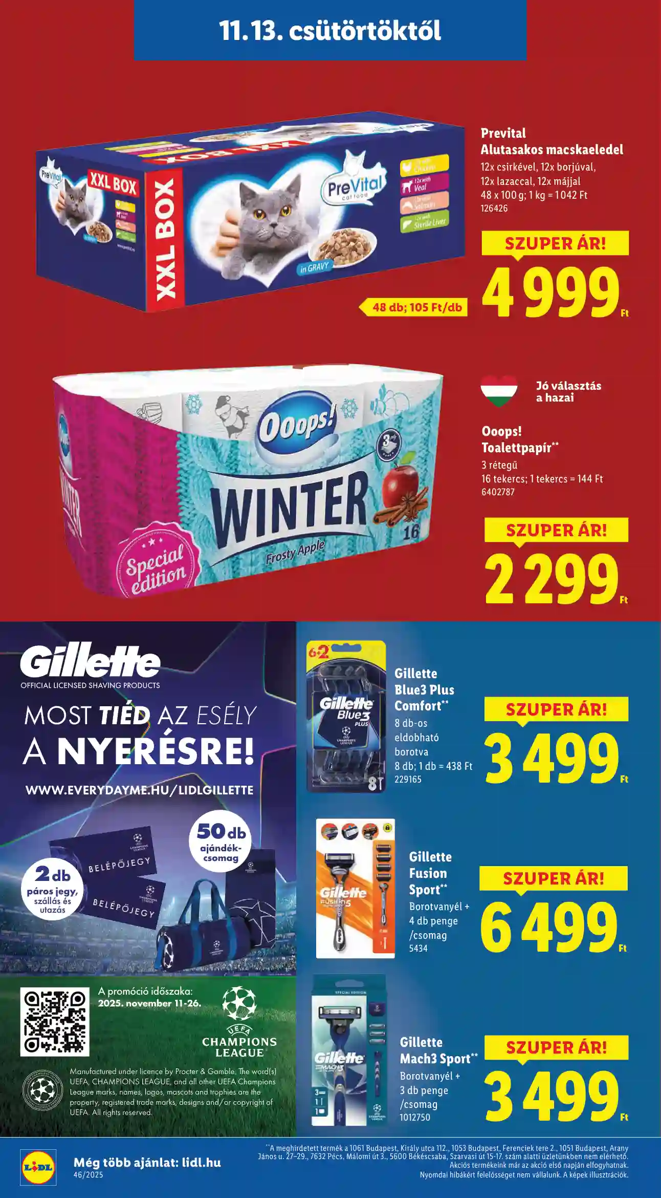 Lidl akciós újság 46. hét (Érvényes 11.13-től) (10 oldal)
