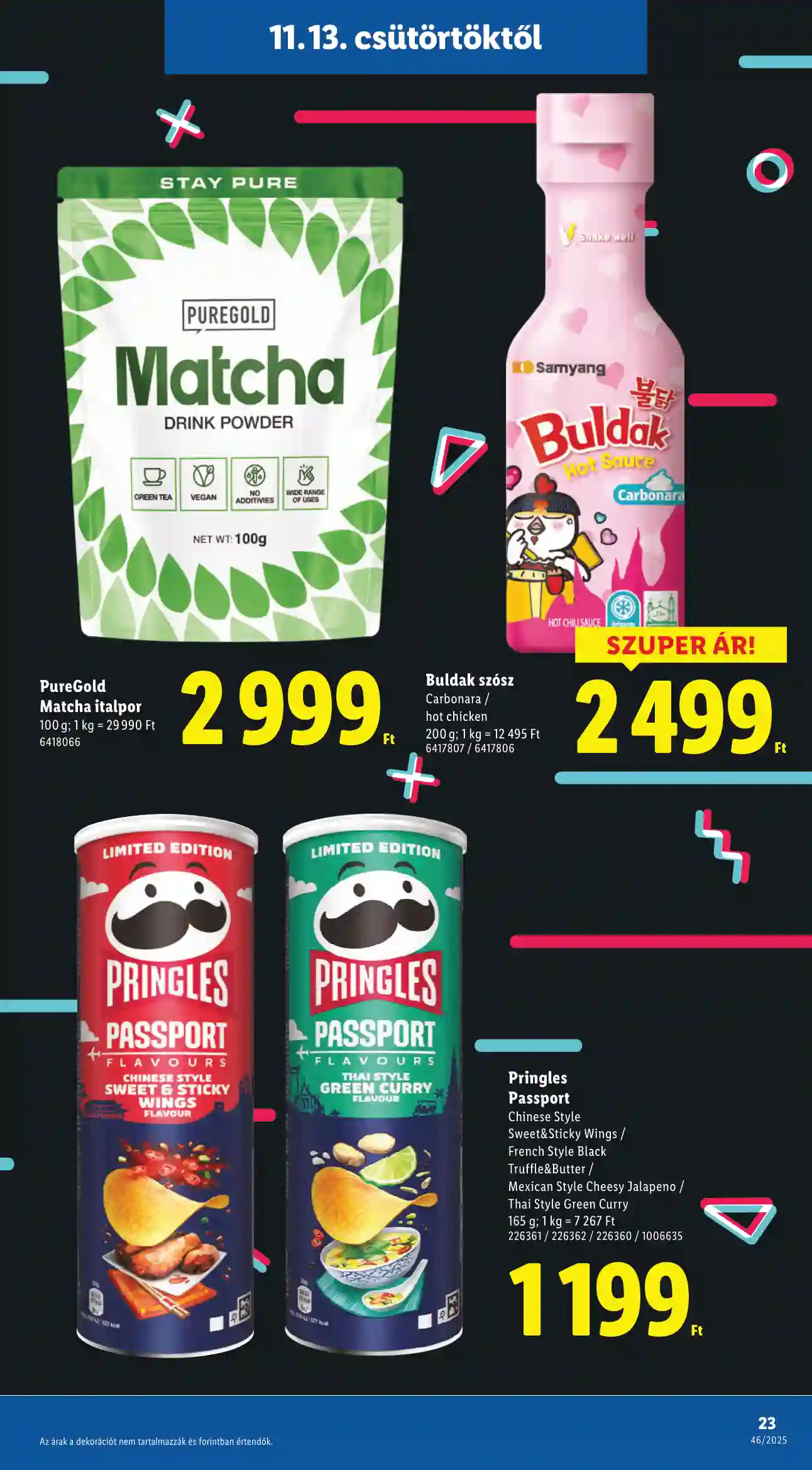 Lidl akciós újság 46. hét (Érvényes 11.13-től) (16 oldal)