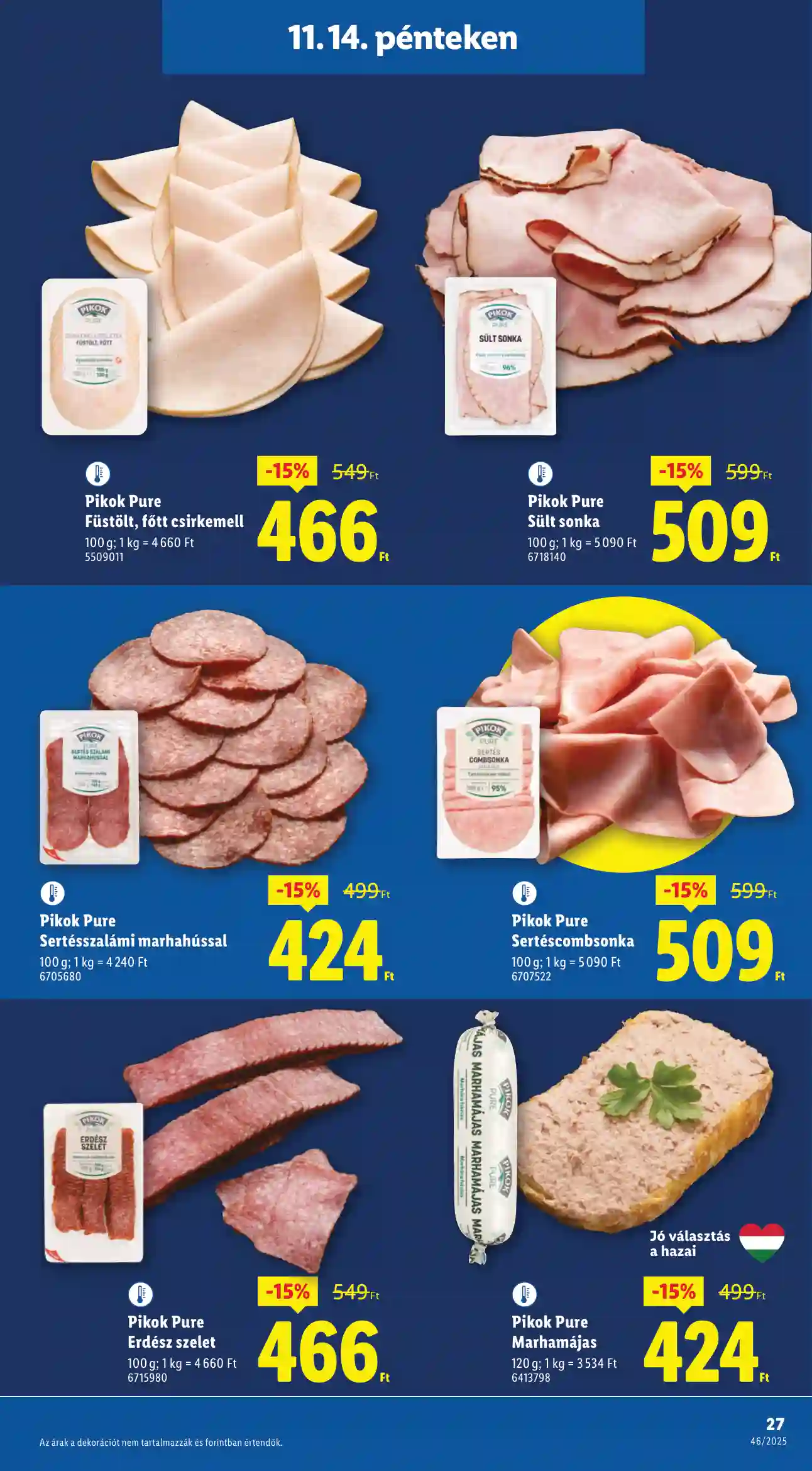 Lidl akciós újság 46. hét (Érvényes 11.13-től) (20 oldal)