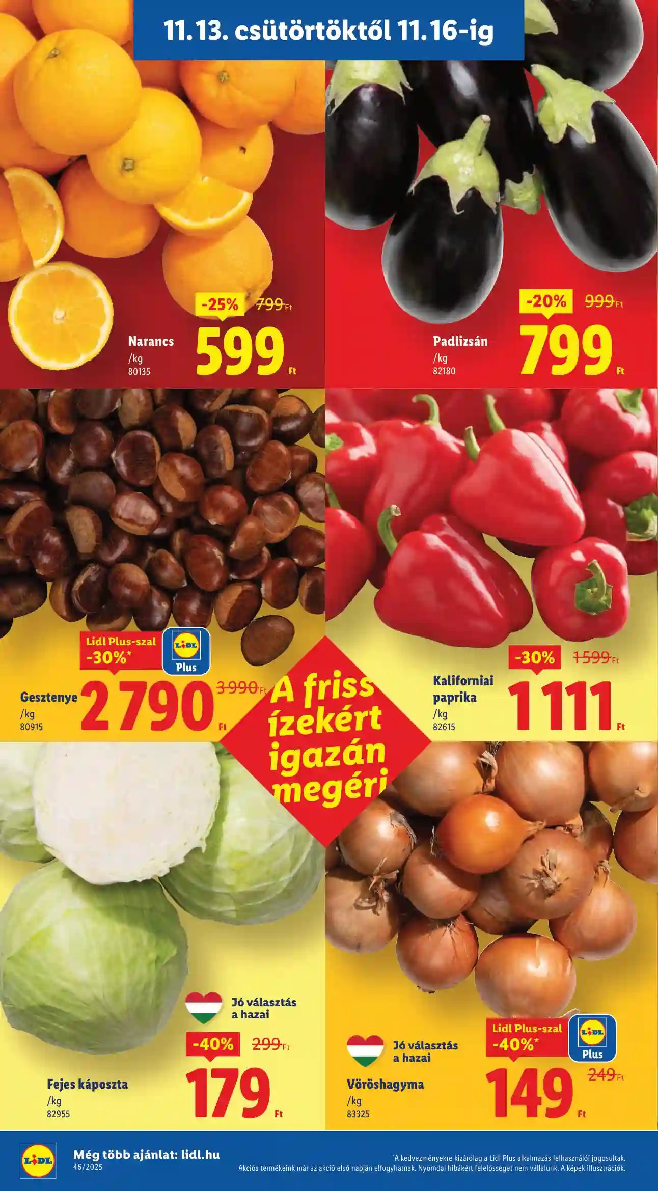 Lidl akciós újság 46. hét (Érvényes 11.13-től) (24 oldal)