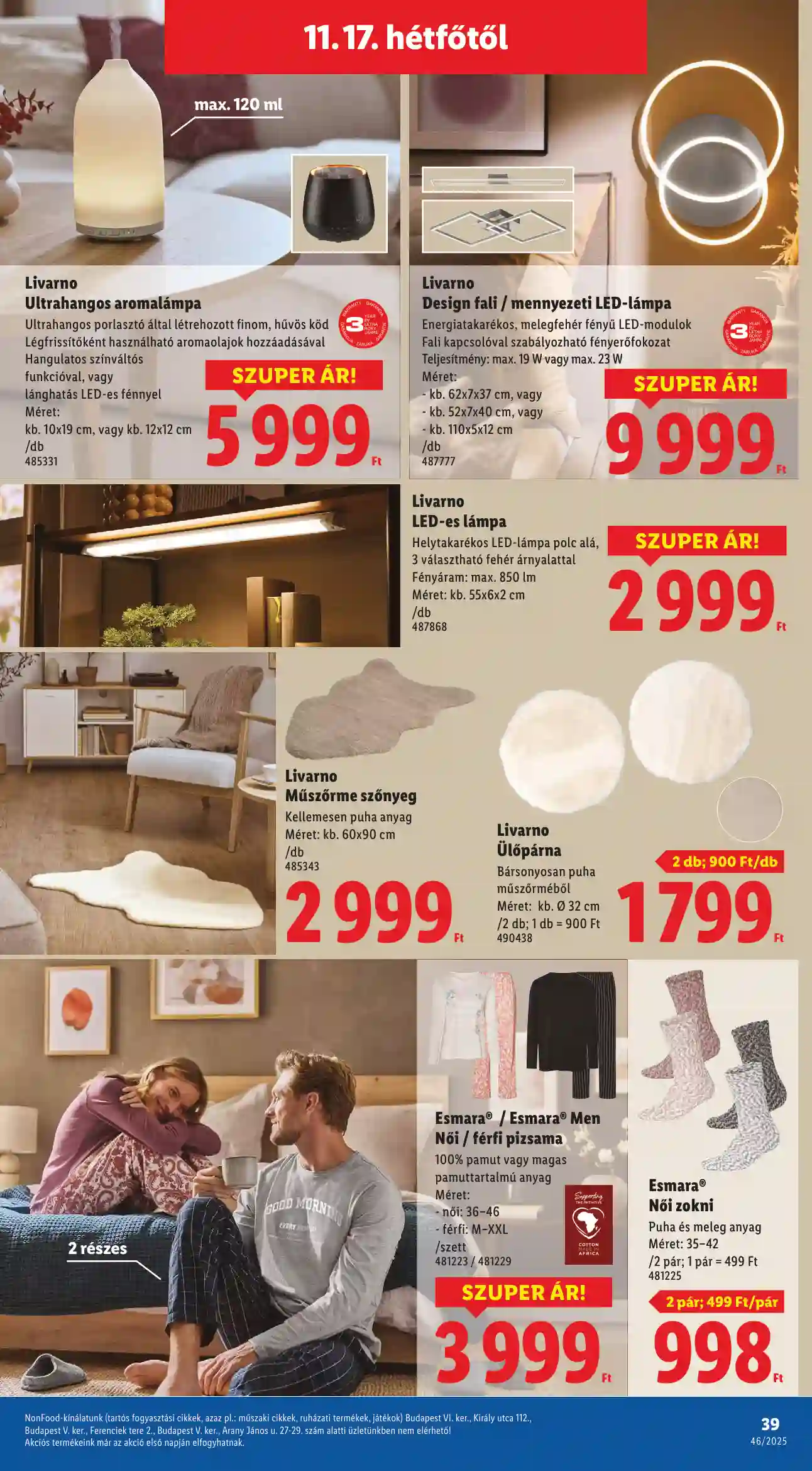 Lidl akciós újság 46. hét (Érvényes 11.13-től) (33 oldal)