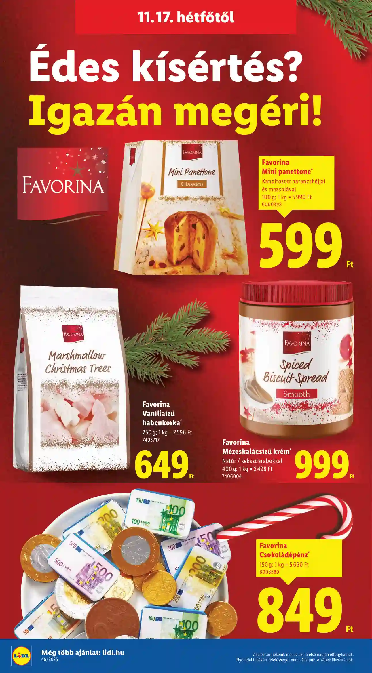 Lidl akciós újság 46. hét (Érvényes 11.13-től) (39 oldal)