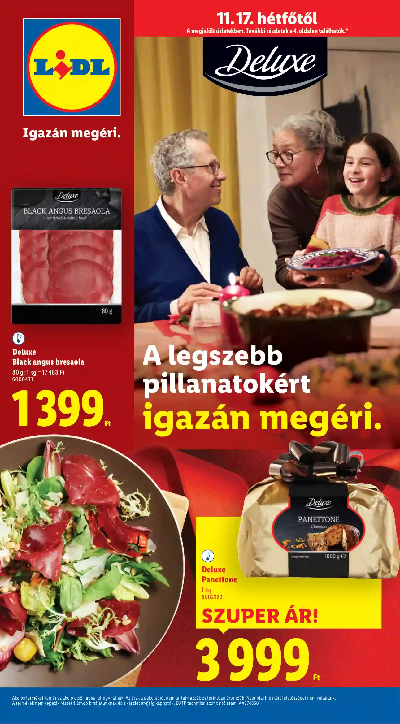 LIDL Regionális Deluxe katalógus 46.hét
