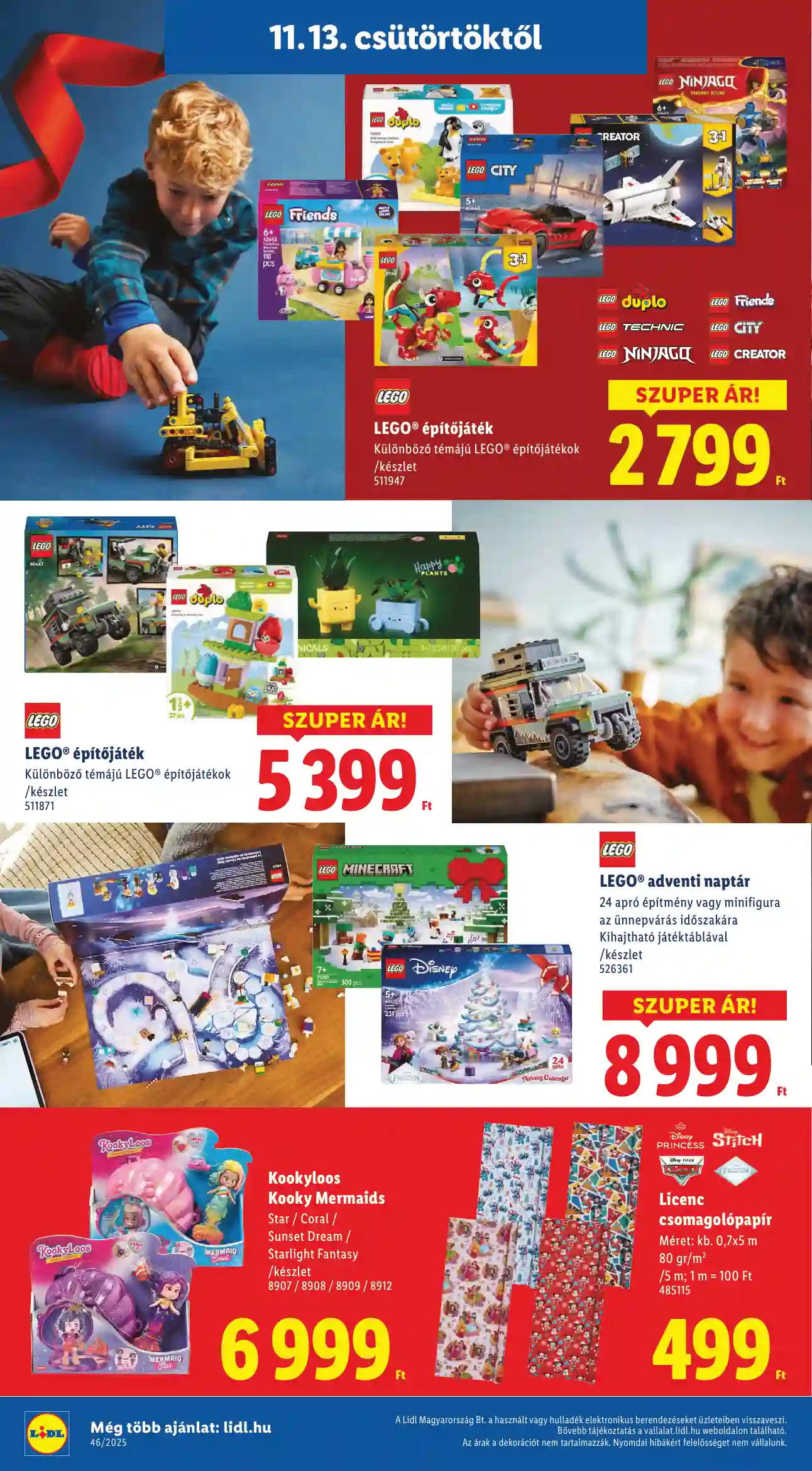 Lidl akciós újság 46. hét (Érvényes 11.13-tól) (4 oldal)