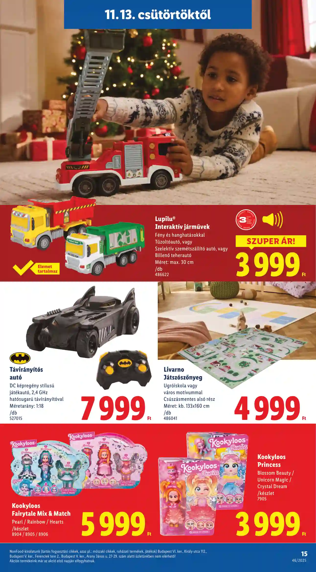 Lidl akciós újság 46. hét (Érvényes 11.13-tól) (7 oldal)