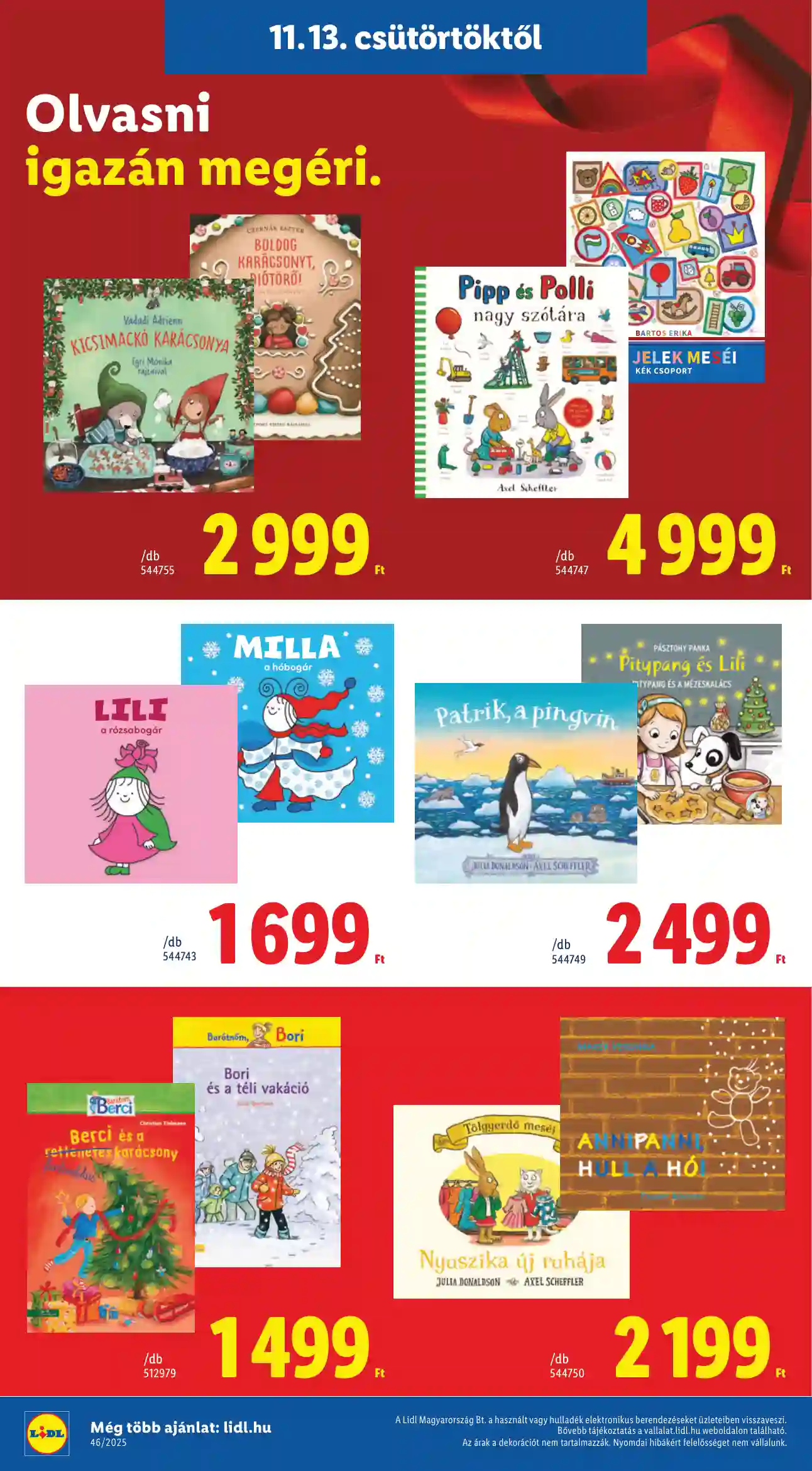 Lidl akciós újság 46. hét (Érvényes 11.13-tól) (8 oldal)