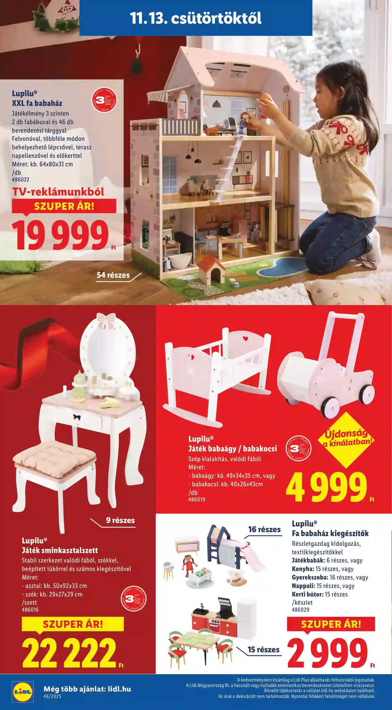 Lidl akciós újság 46. hét (Érvényes 11.13-tól) (12 oldal)