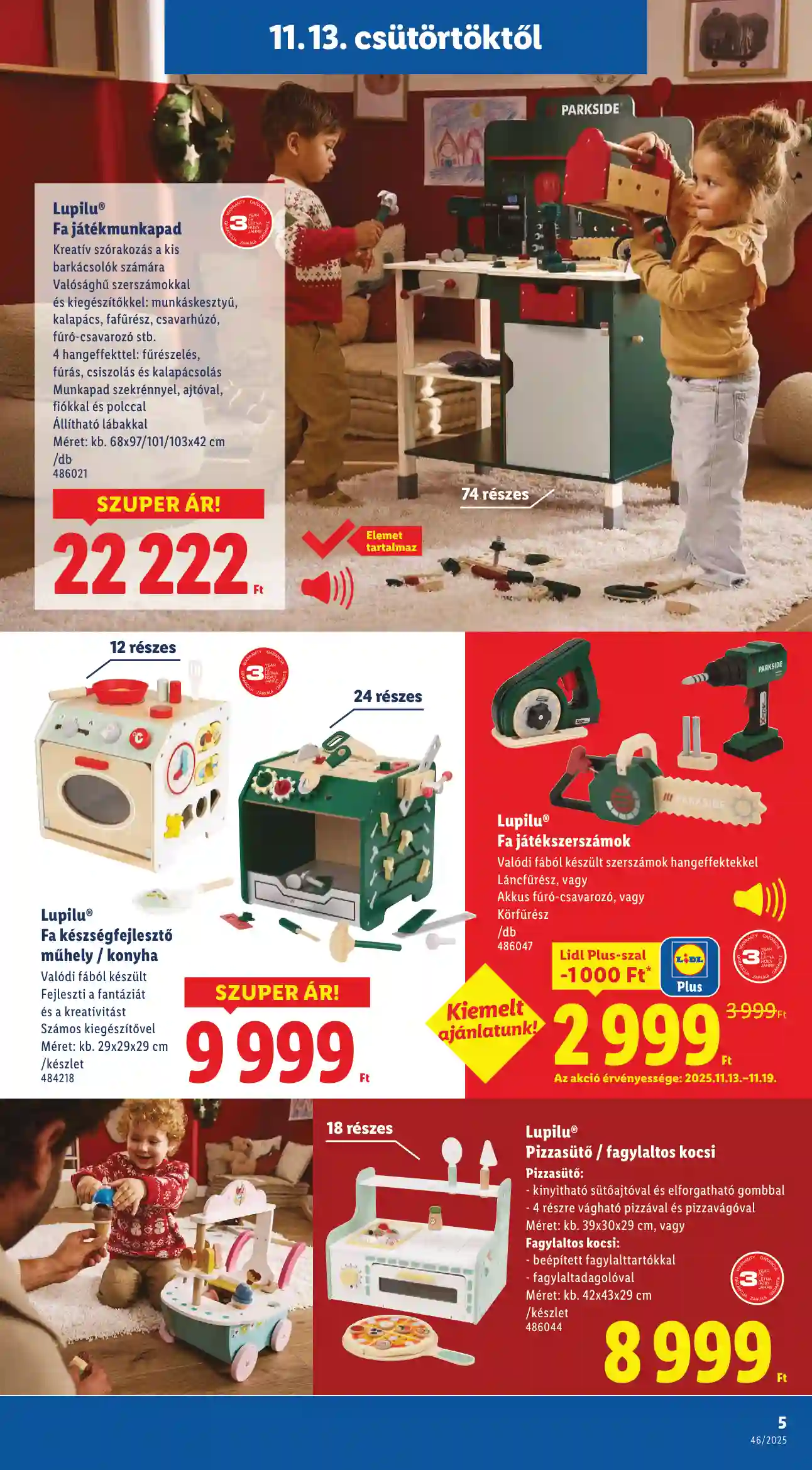 Lidl akciós újság 46. hét (Érvényes 11.13-tól) (13 oldal)