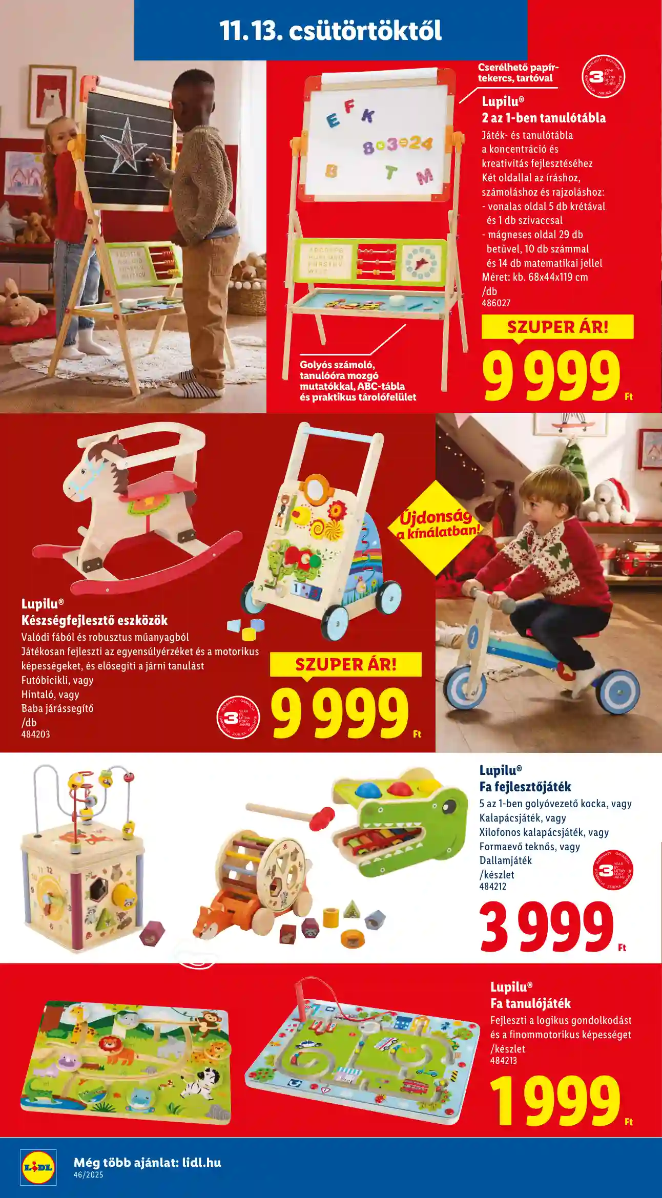 Lidl akciós újság 46. hét (Érvényes 11.13-tól) (14 oldal)