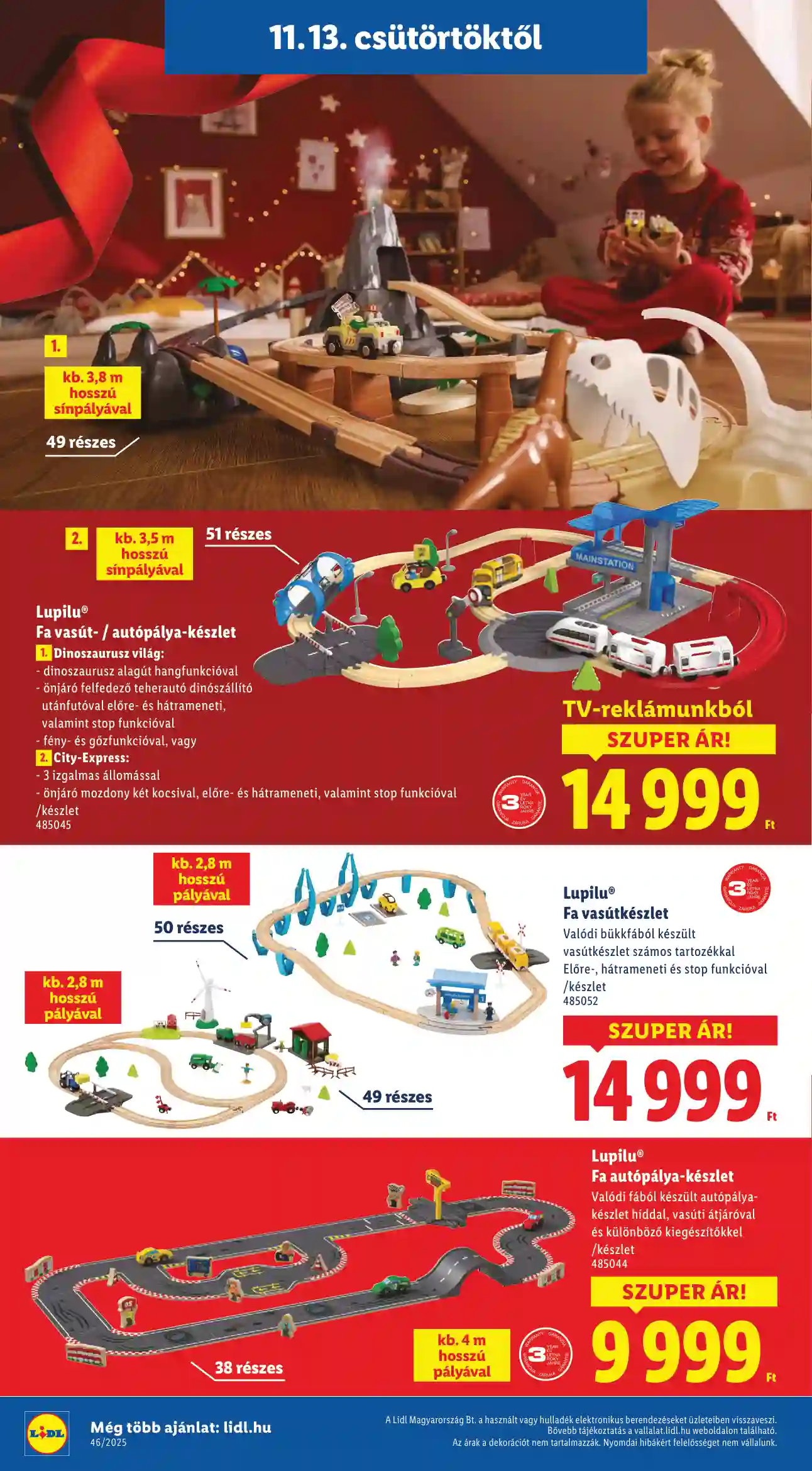 Lidl akciós újság 46. hét (Érvényes 11.13-tól) (16 oldal)