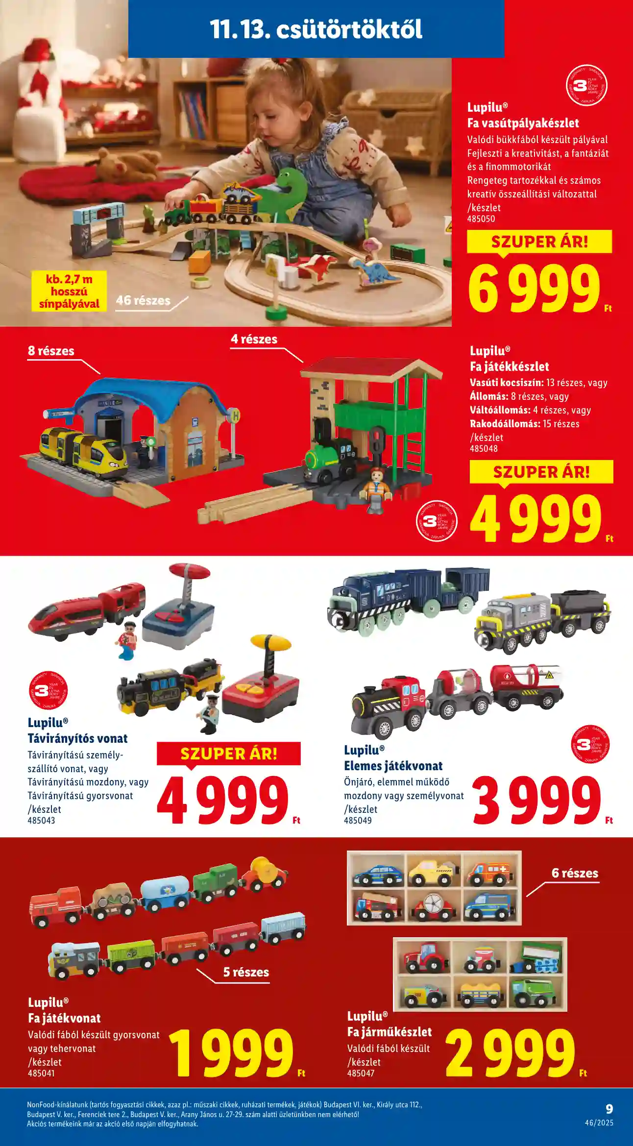 Lidl akciós újság 46. hét (Érvényes 11.13-tól) (17 oldal)