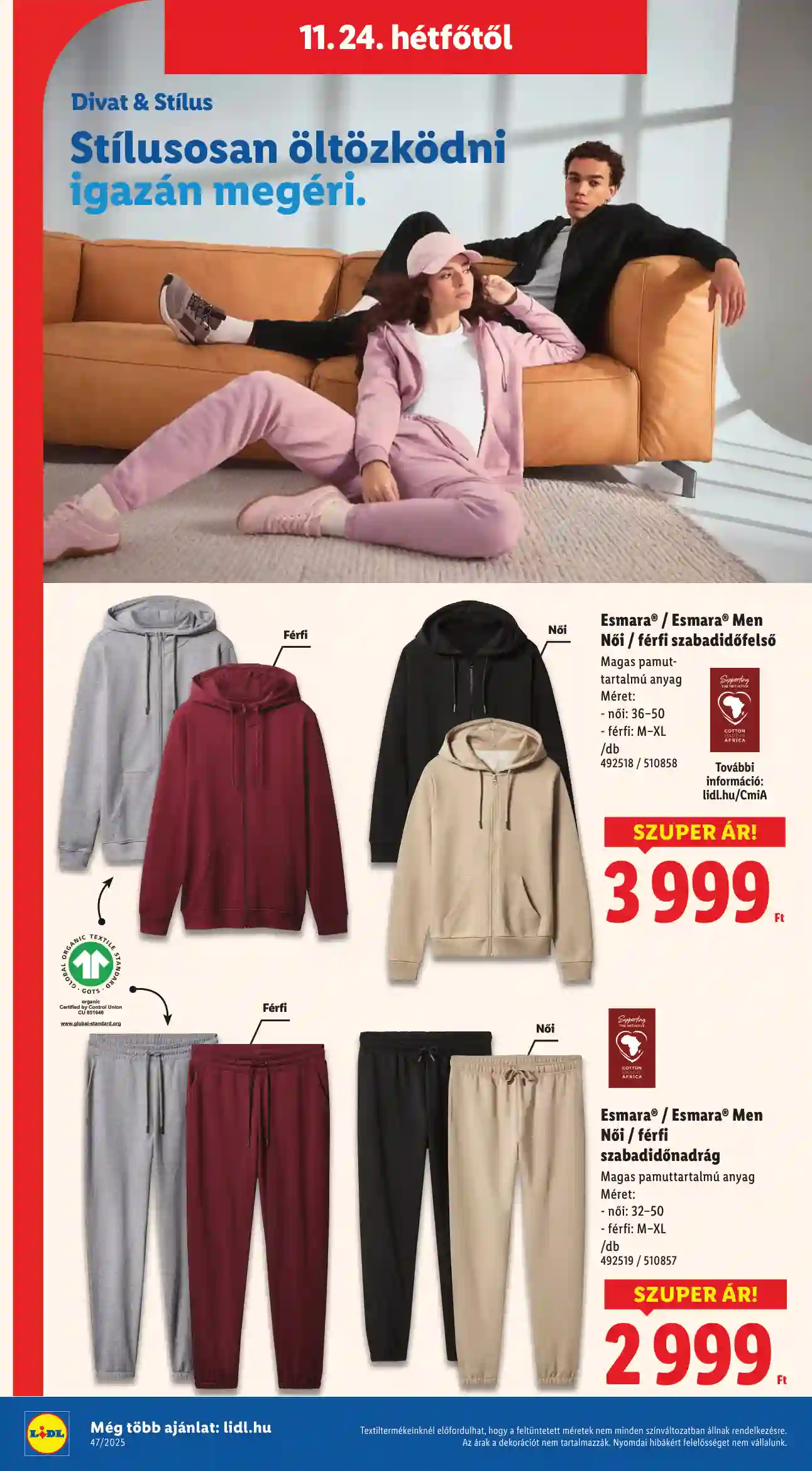 Lidl akciós újság 47. hét (Érvényes 11.20-tól) (10 oldal)