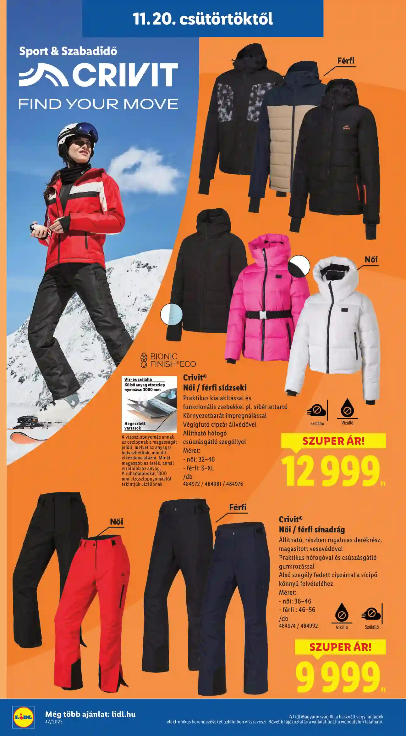 Lidl akciós újság 47. hét (Érvényes 11.20-tól) (20 oldal)