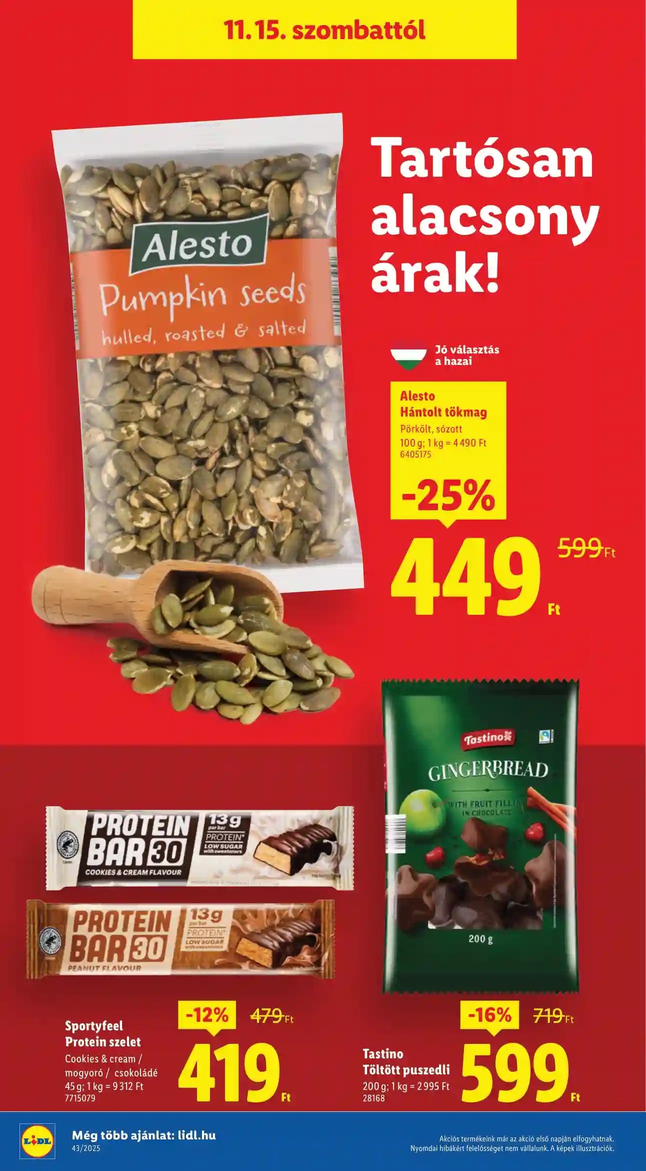 Lidl akciós újság 47. hét (Érvényes 11.20-tól) (2 oldal)