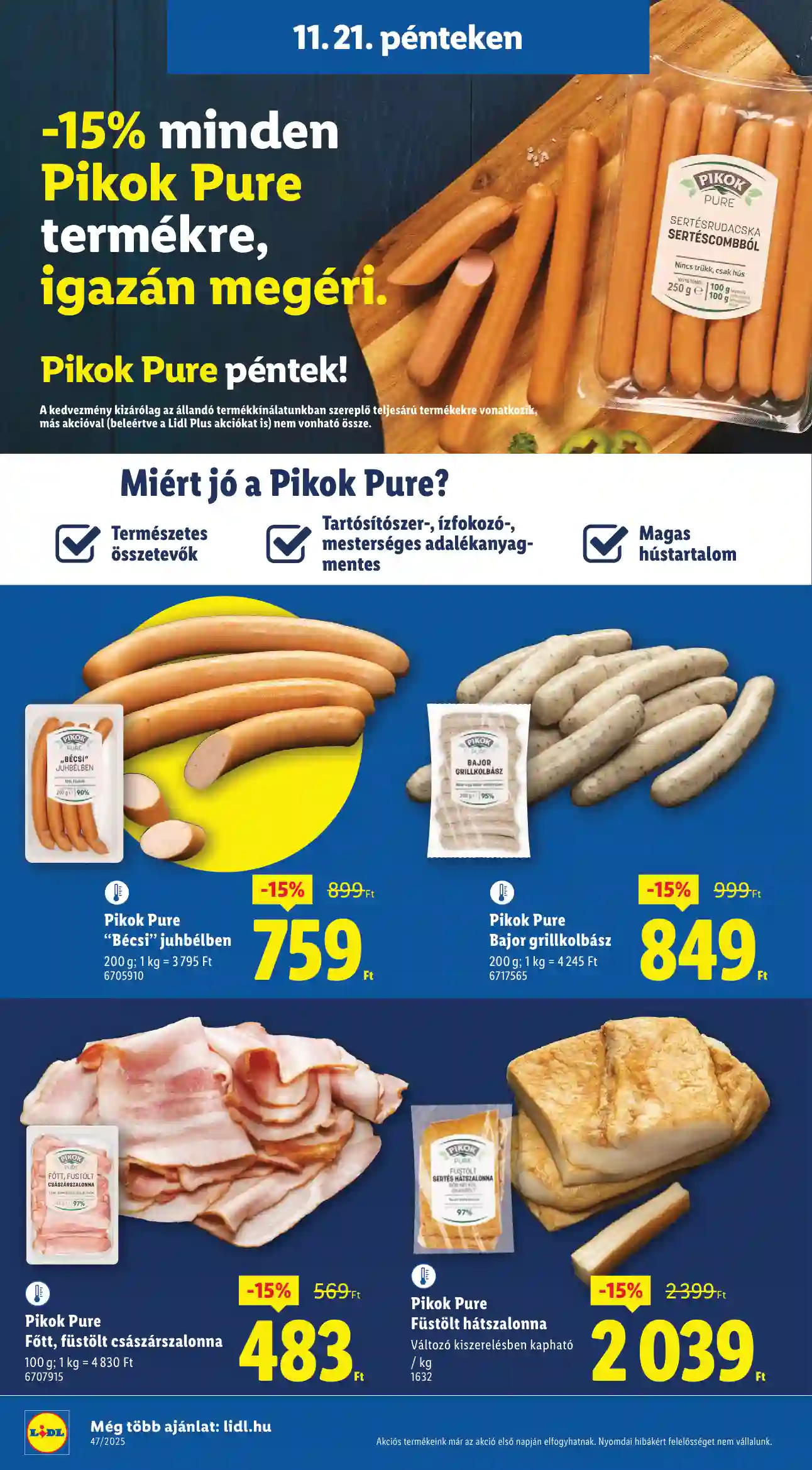 Lidl akciós újság 47. hét (Érvényes 11.20-tól) (30 oldal)