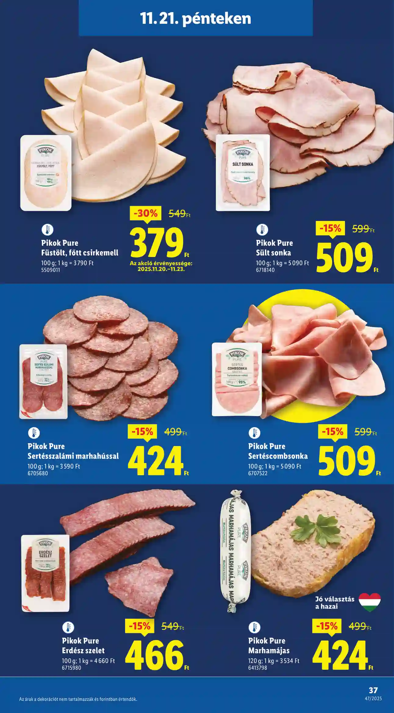 Lidl akciós újság 47. hét (Érvényes 11.20-tól) (31 oldal)
