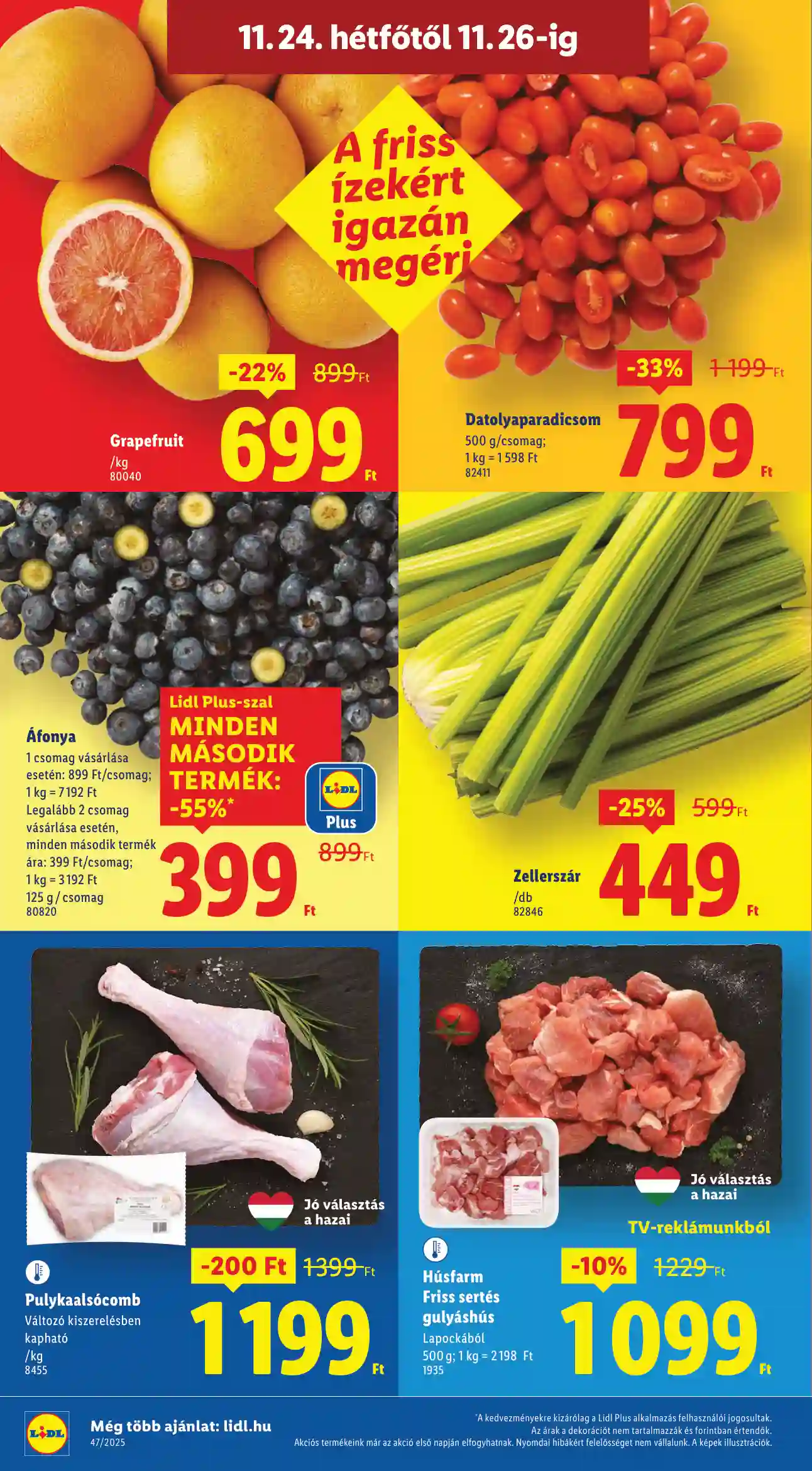 Lidl akciós újság 47. hét (Érvényes 11.20-tól) (45 oldal)