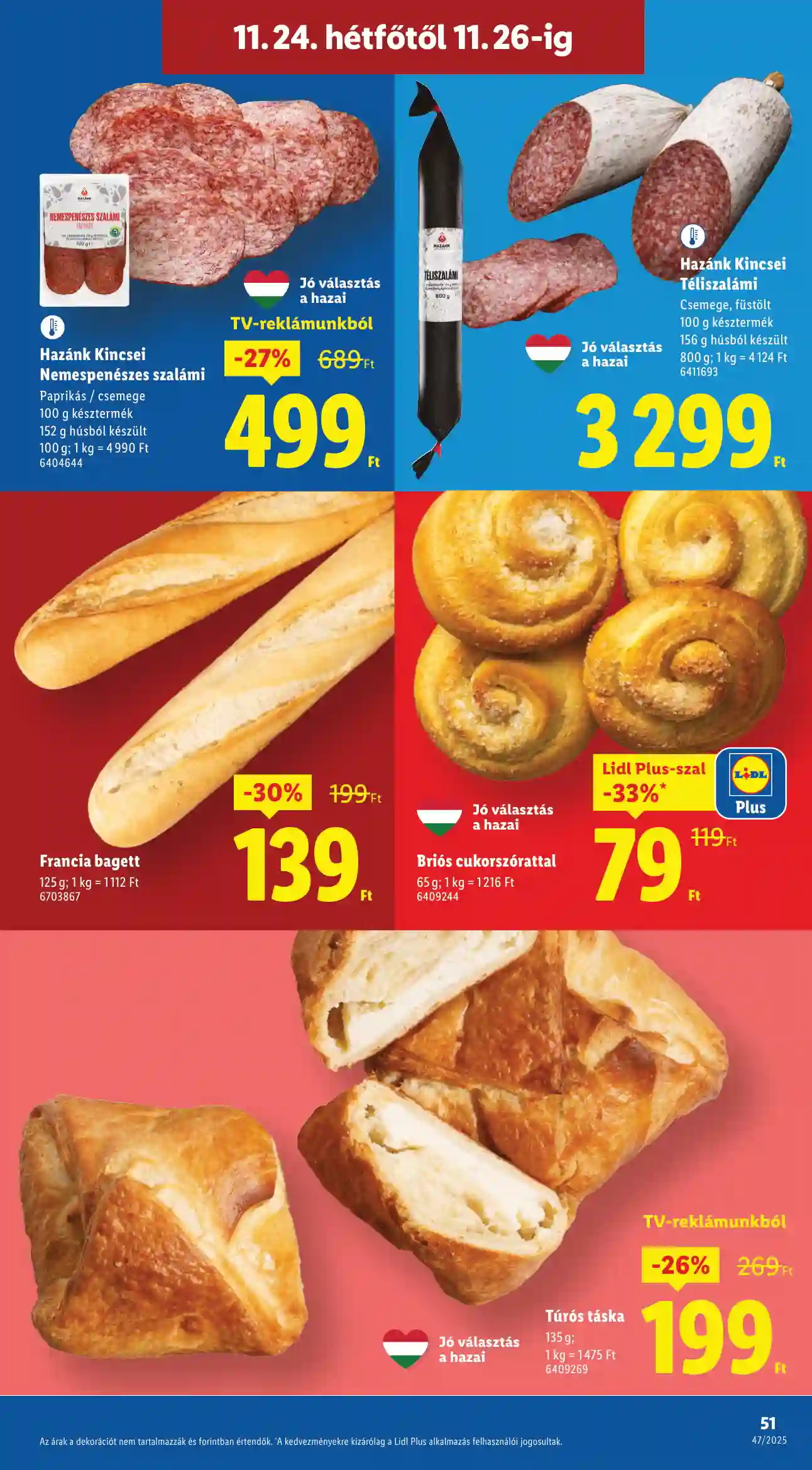 Lidl akciós újság 47. hét (Érvényes 11.20-tól) (47 oldal)
