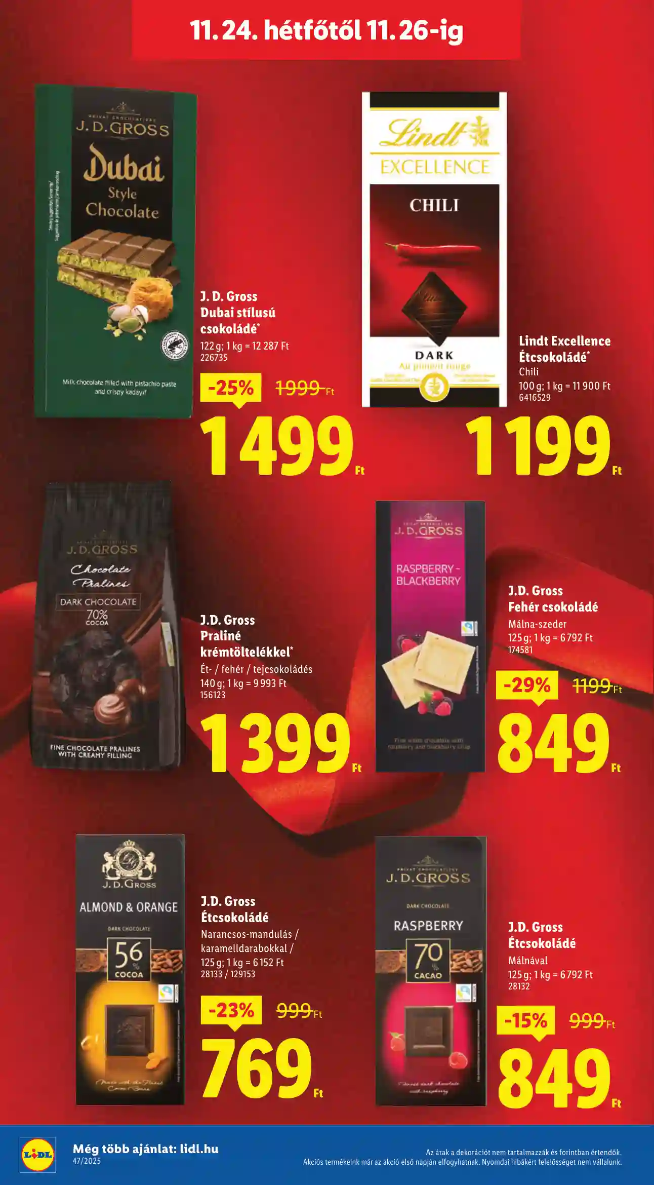 Lidl akciós újság 47. hét (Érvényes 11.20-tól) (56 oldal)