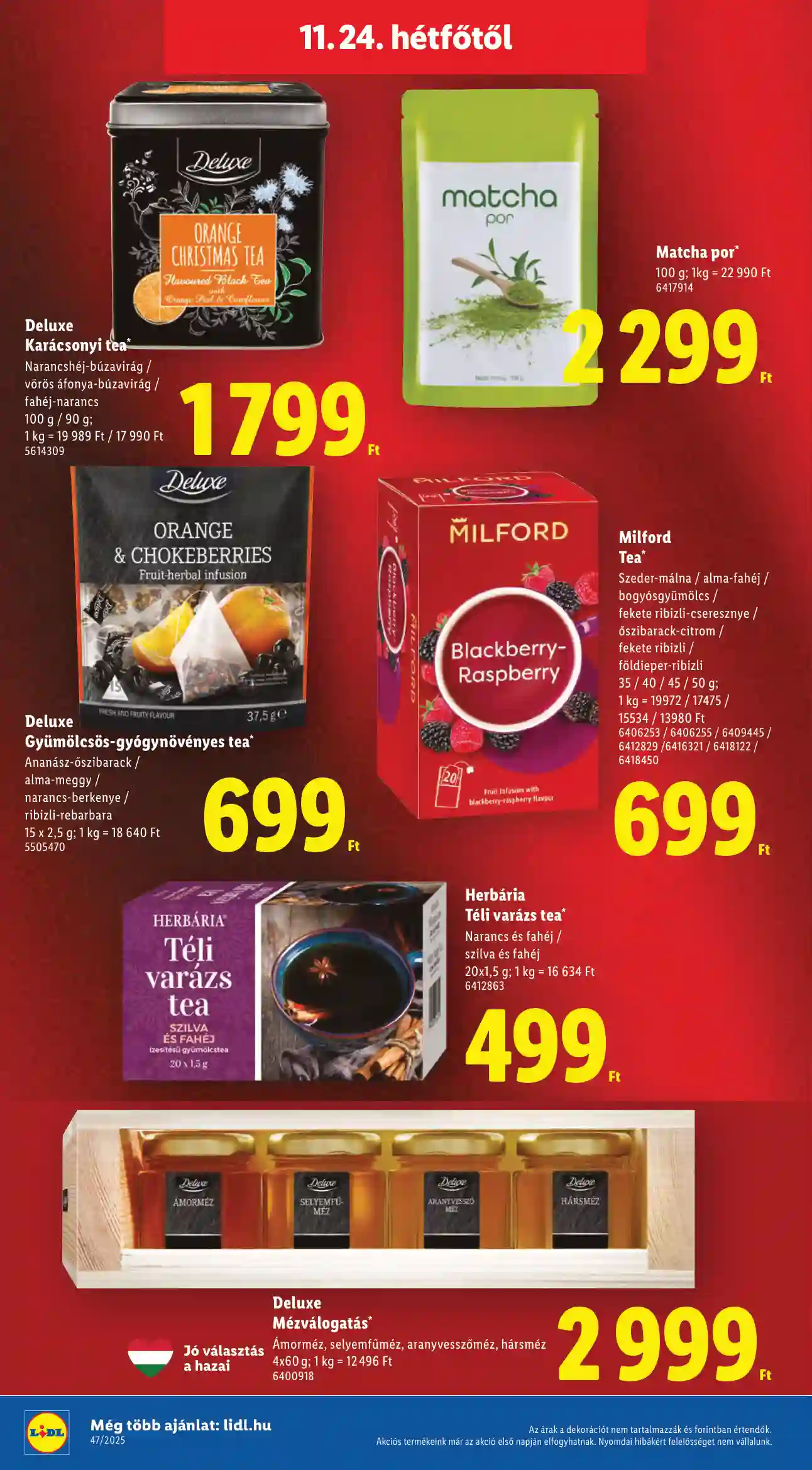 Lidl akciós újság 47. hét (Érvényes 11.20-tól) (61 oldal)