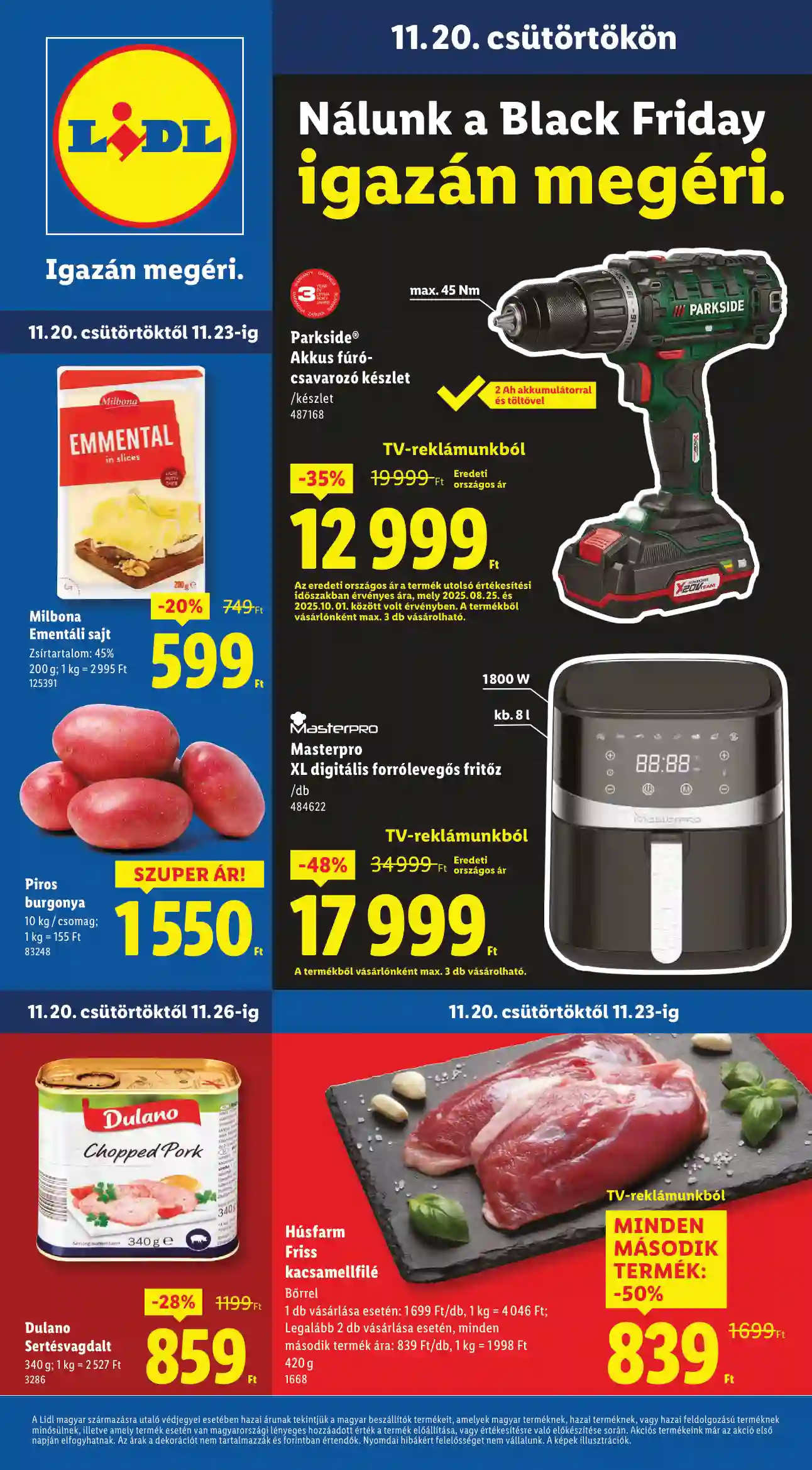 LIDL Érvényes 11.20-tól 47.hét
