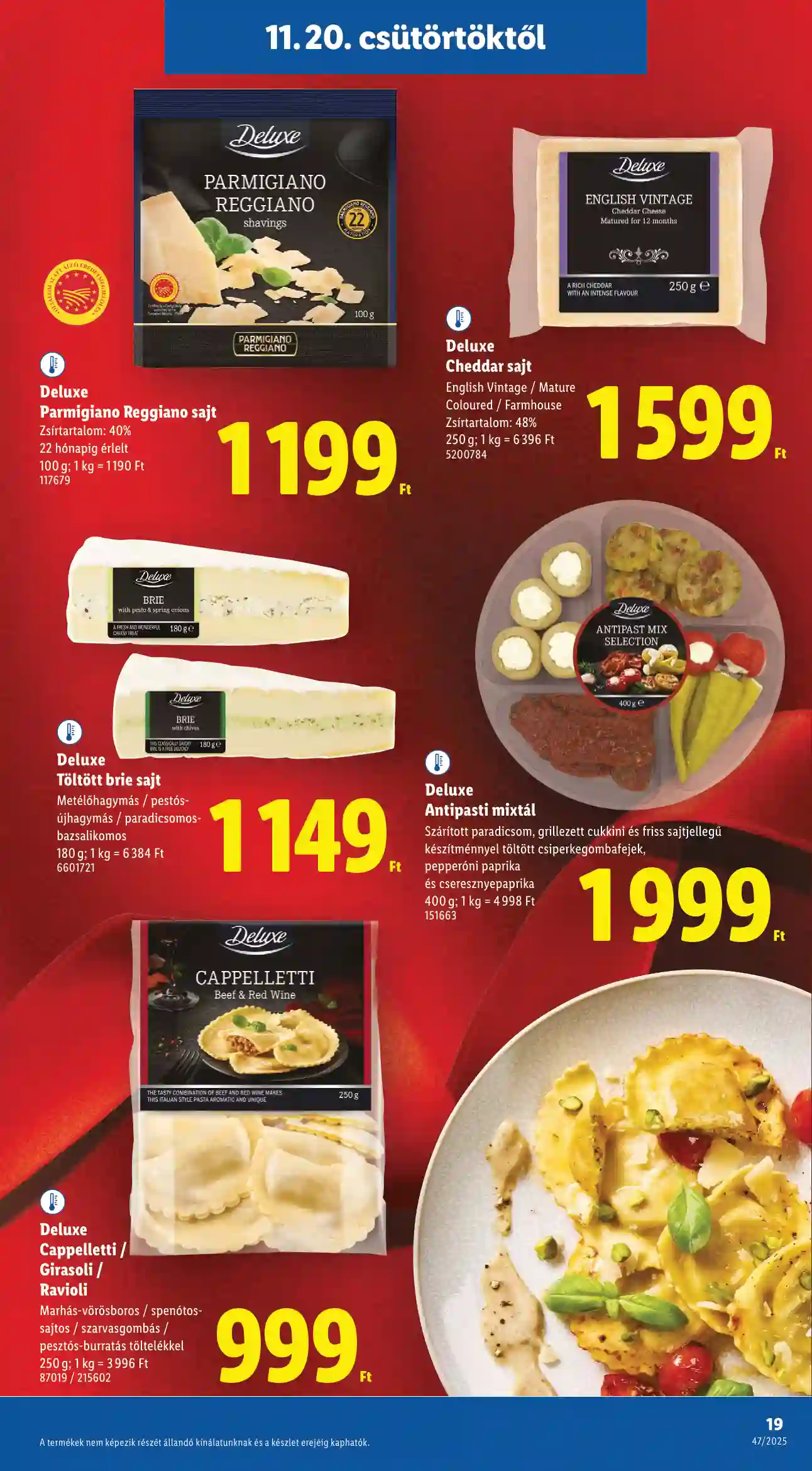 Lidl akciós újság 47. hét (Érvényes 11.20-tól) (11 oldal)