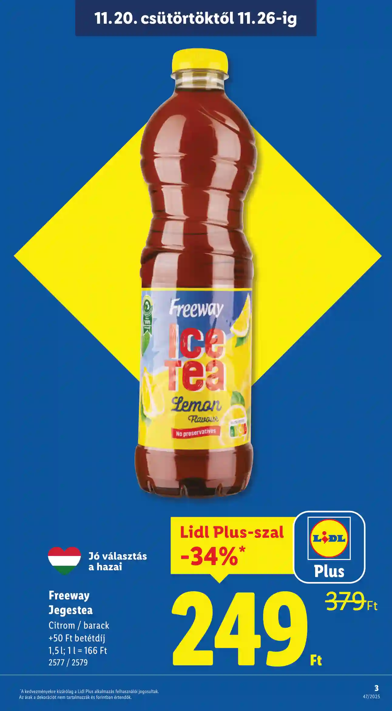 Lidl akciós újság 47. hét (Érvényes 11.20-tól) (13 oldal)