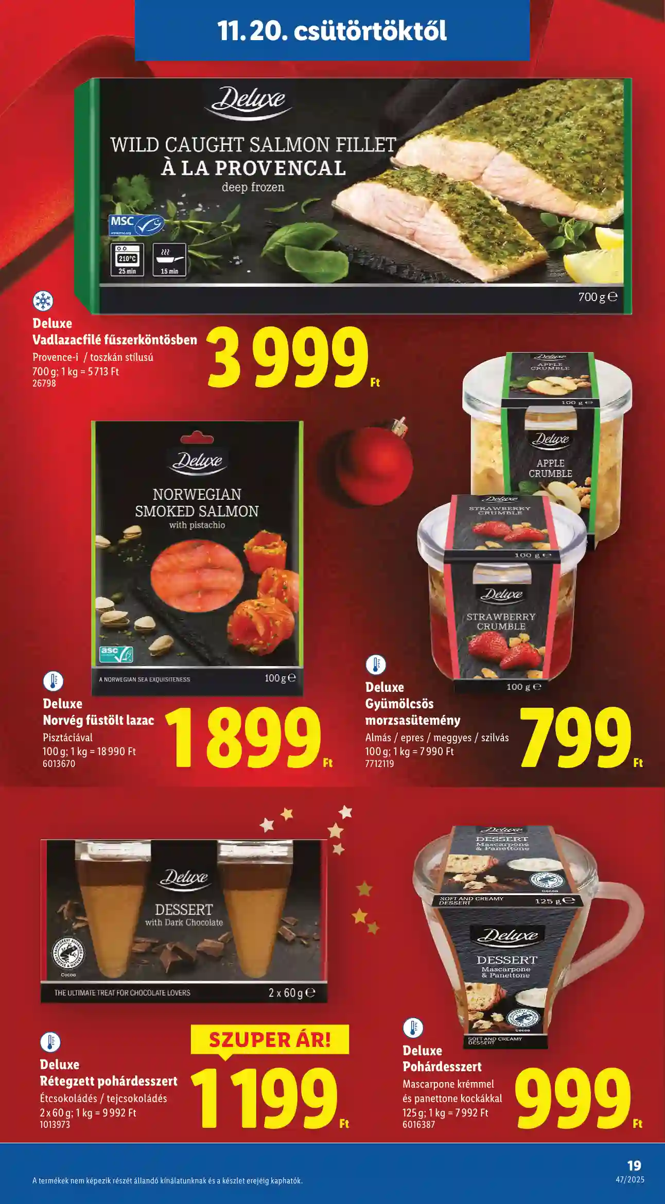 Lidl akciós újság 47. hét (Érvényes 11.20-tól) (14 oldal)