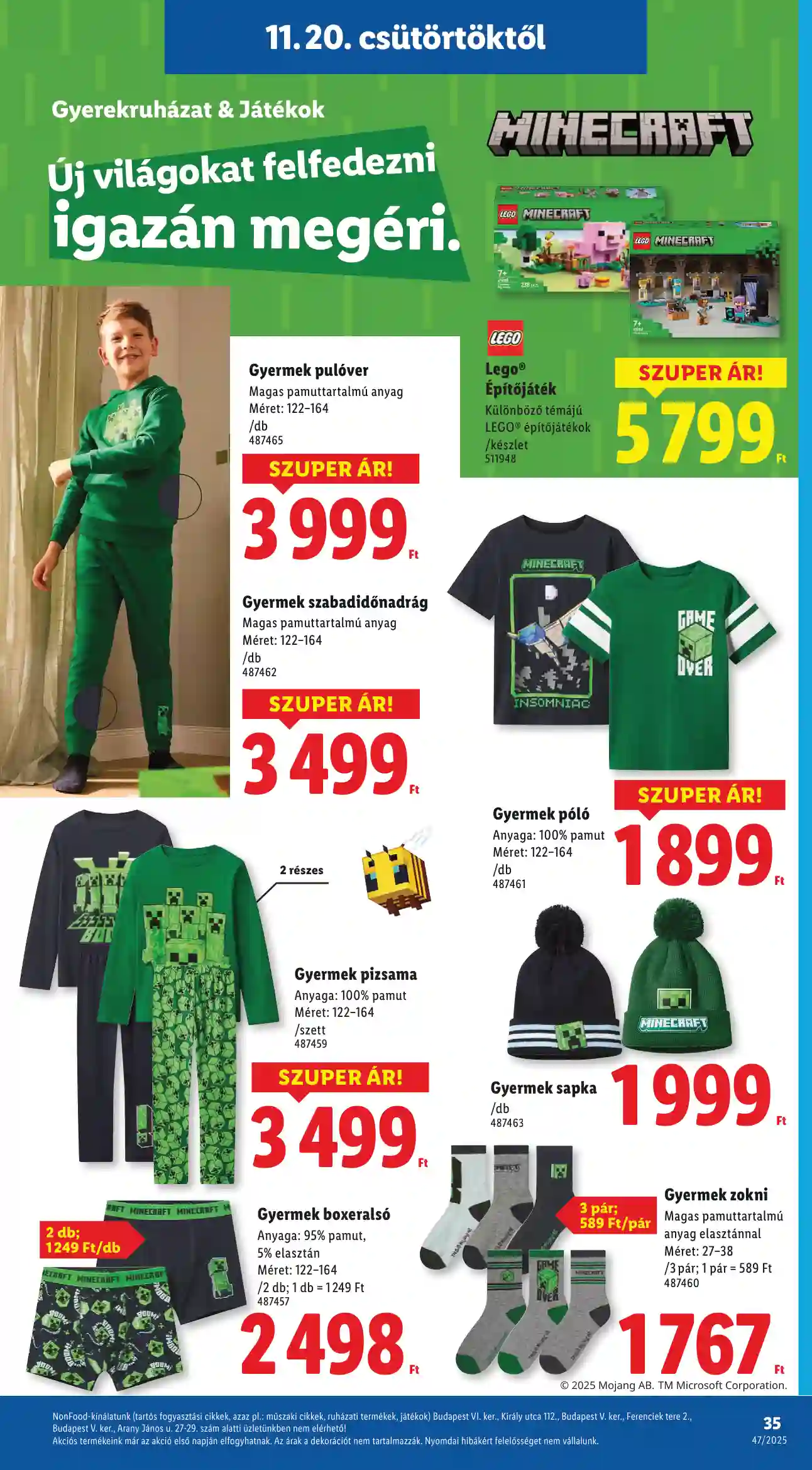 Lidl akciós újság 47. hét (Érvényes 11.20-tól) (29 oldal)