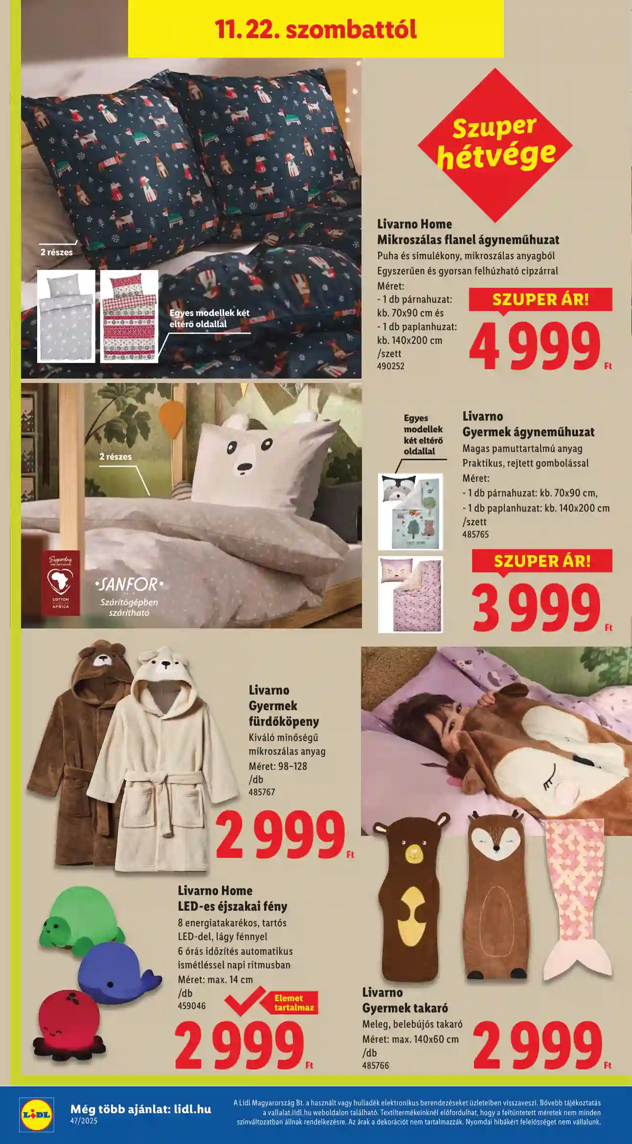 Lidl akciós újság 47. hét (Érvényes 11.20-tól) (34 oldal)