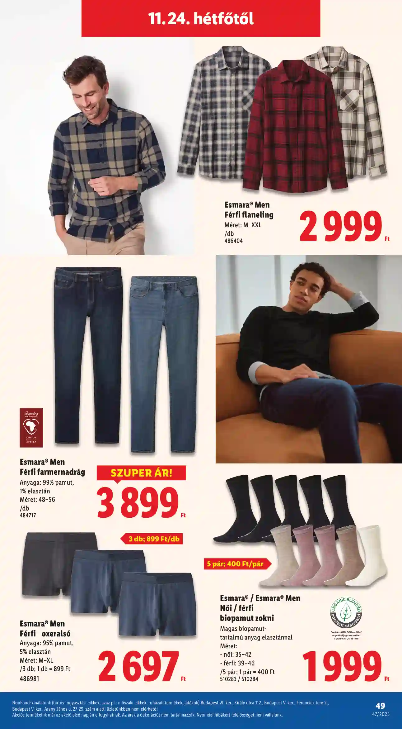 Lidl akciós újság 47. hét (Érvényes 11.20-tól) (44 oldal)