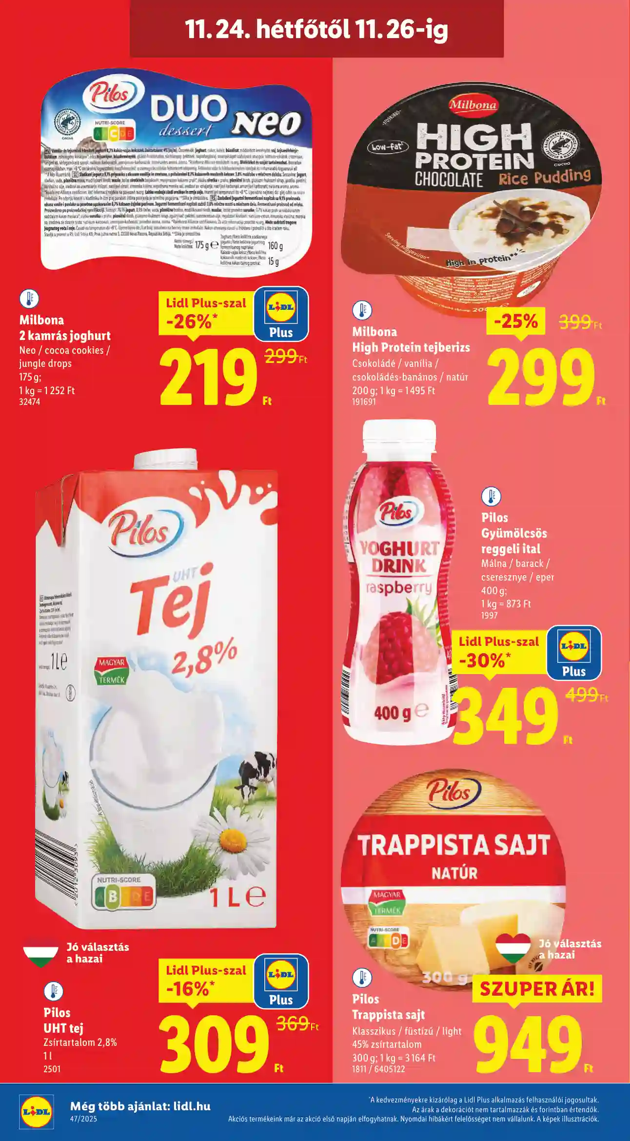 Lidl akciós újság 47. hét (Érvényes 11.20-tól) (48 oldal)