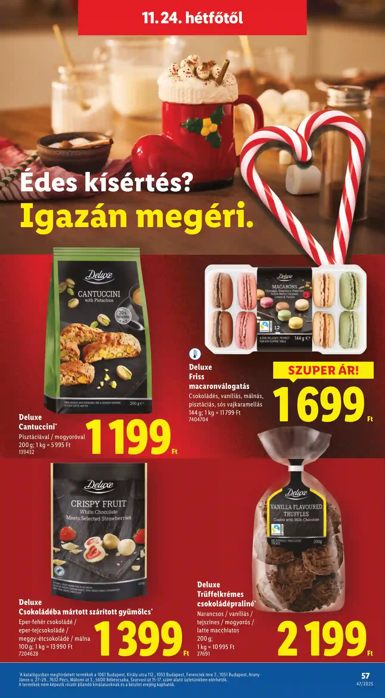 Lidl akciós újság 47. hét (Érvényes 11.20-tól) (53 oldal)