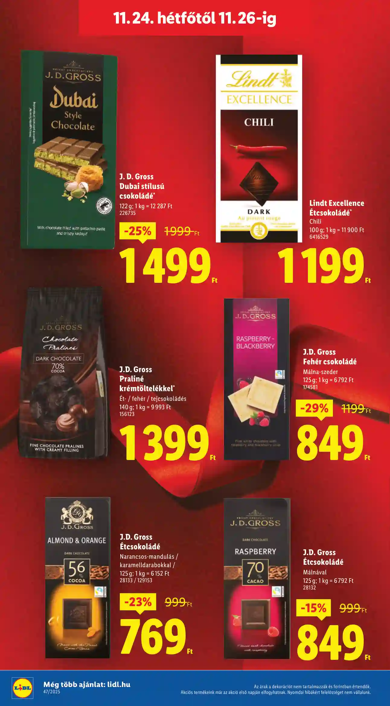 Lidl akciós újság 47. hét (Érvényes 11.20-tól) (56 oldal)