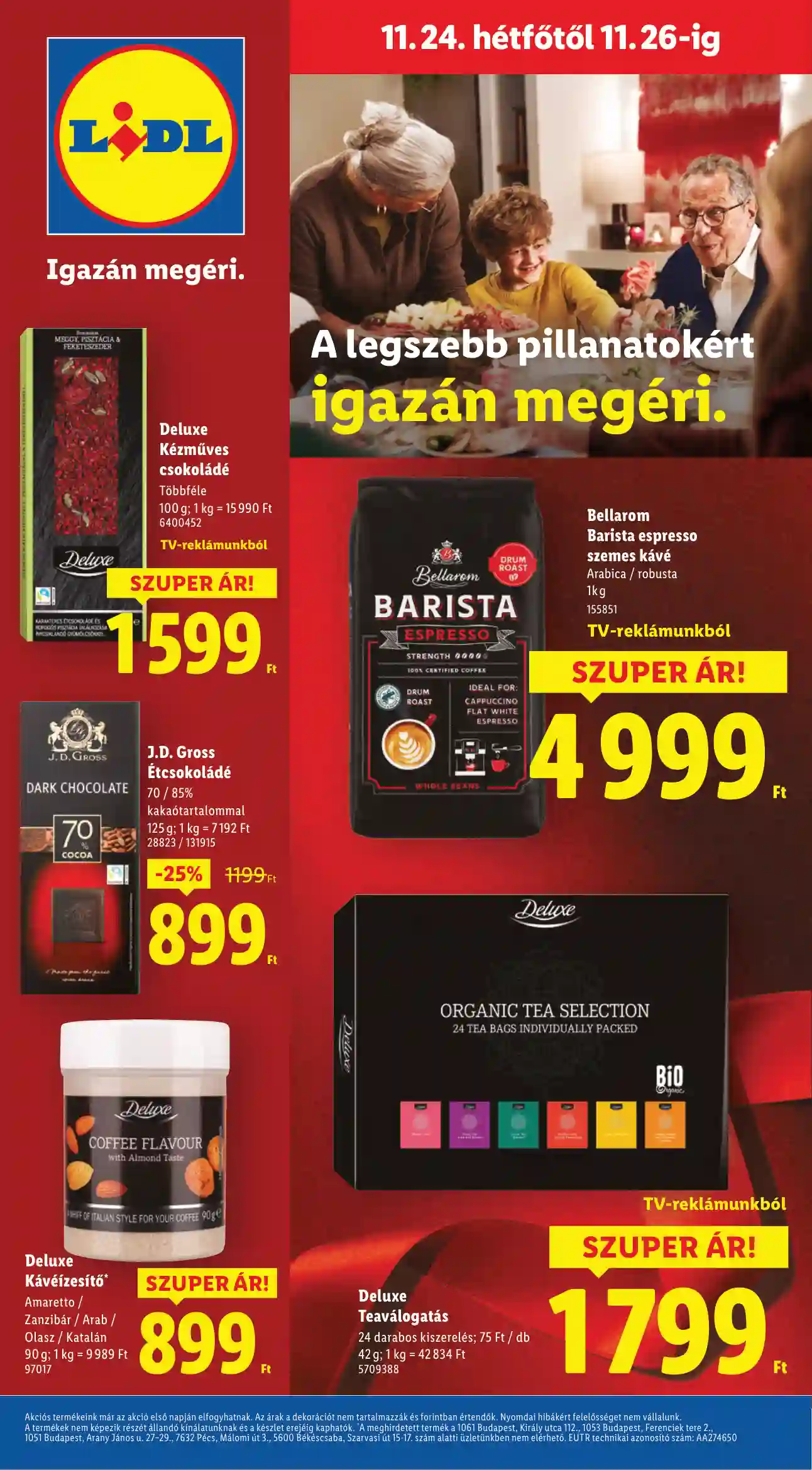 Lidl akciós újság 47. hét (Érvényes 11.20-tól) (63 oldal)