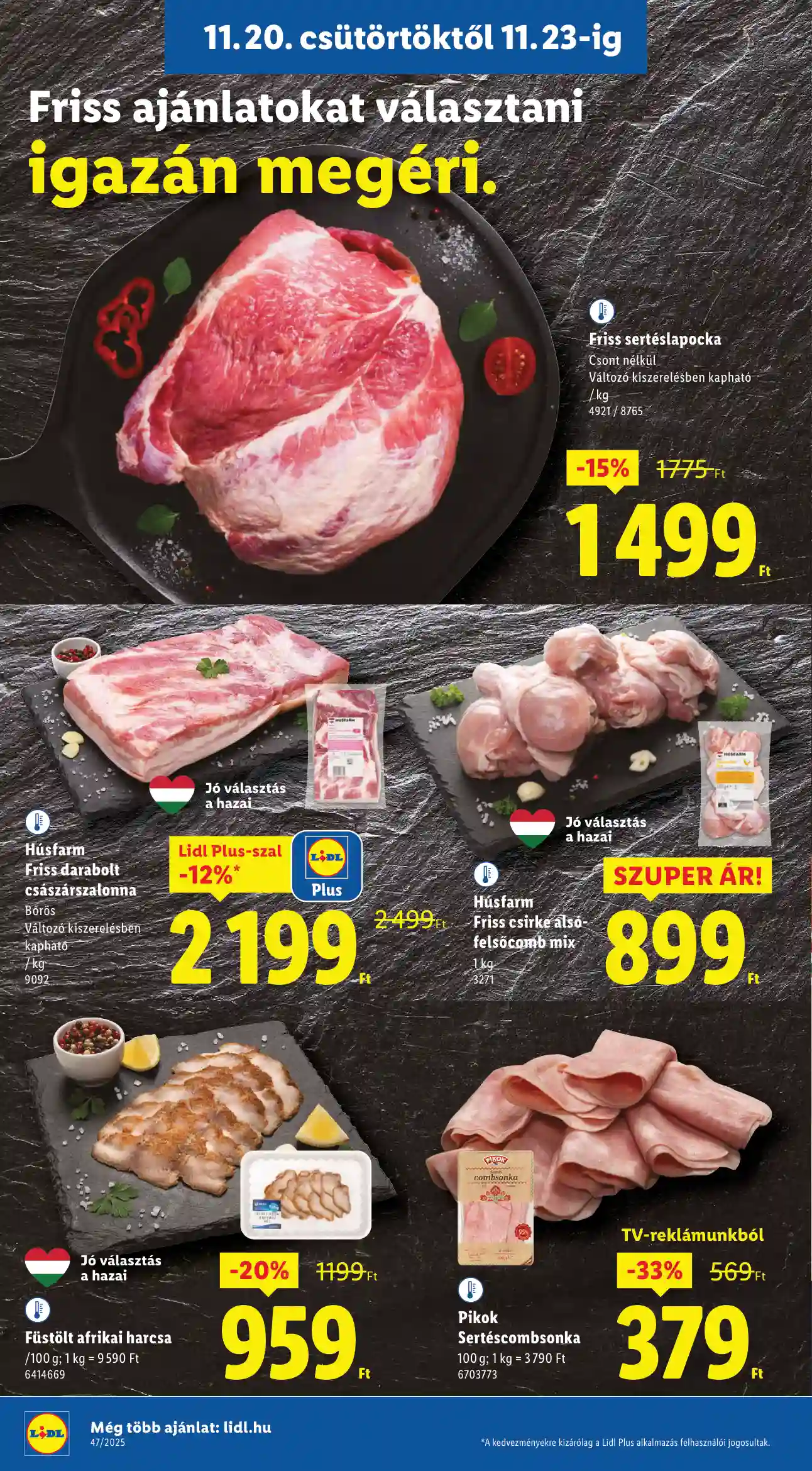 Lidl akciós újság 47. hét (Érvényes 11.20-tól) (64 oldal)