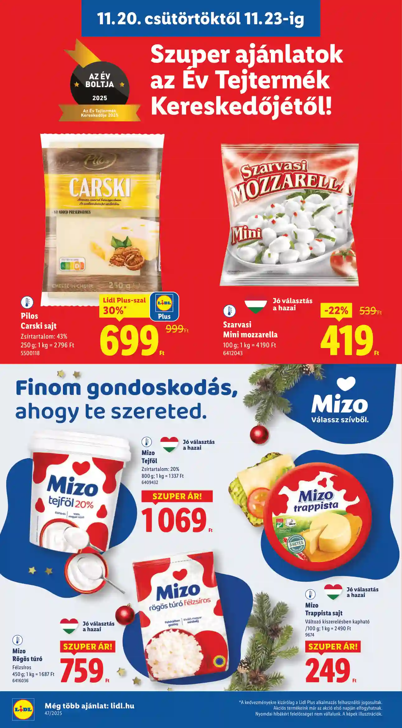 Lidl akciós újság 47. hét (Érvényes 11.20-tól) (66 oldal)