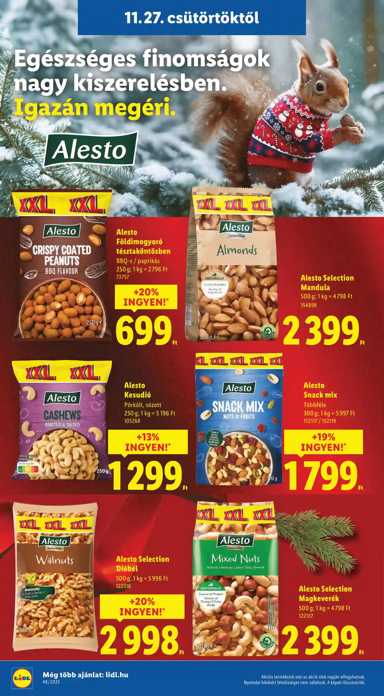 Lidl akciós újság 48. hét (Érvényes 11.27-től) (6 oldal)