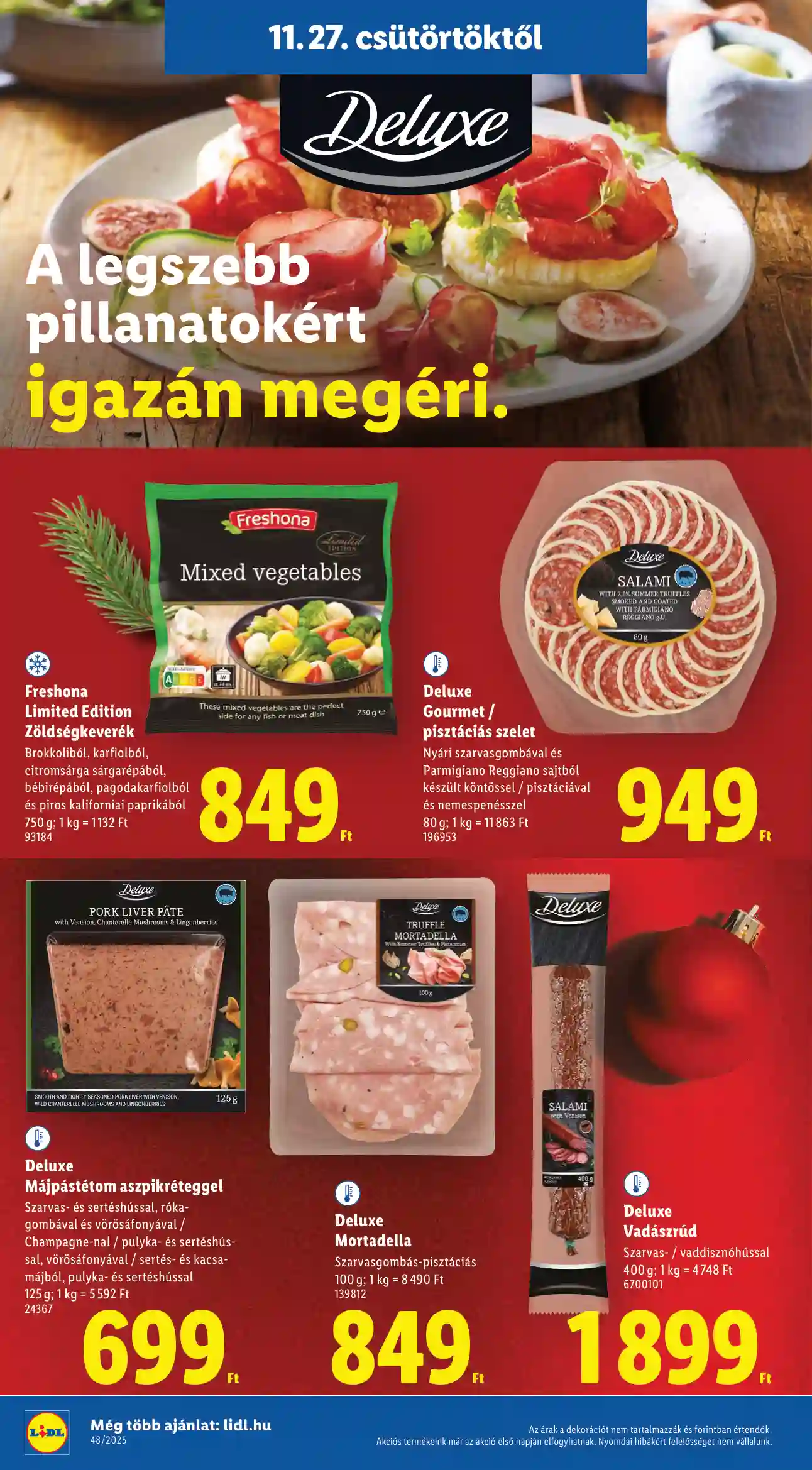 Lidl akciós újság 48. hét (Érvényes 11.27-től) (10 oldal)