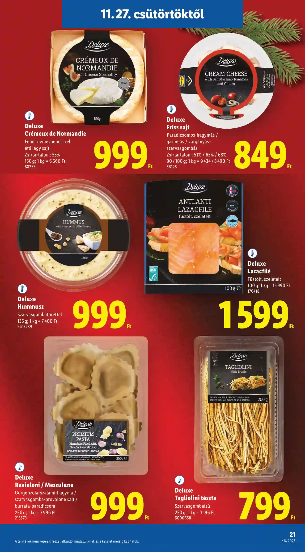 Lidl akciós újság 48. hét (Érvényes 11.27-től) (14 oldal)