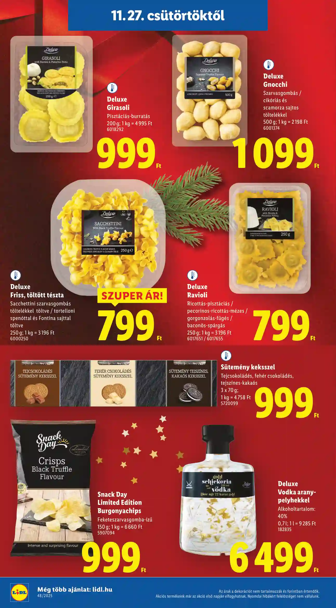Lidl akciós újság 48. hét (Érvényes 11.27-től) (15 oldal)