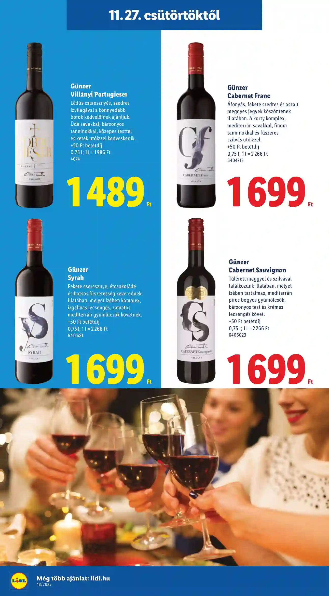 Lidl akciós újság 48. hét (Érvényes 11.27-től) (21 oldal)