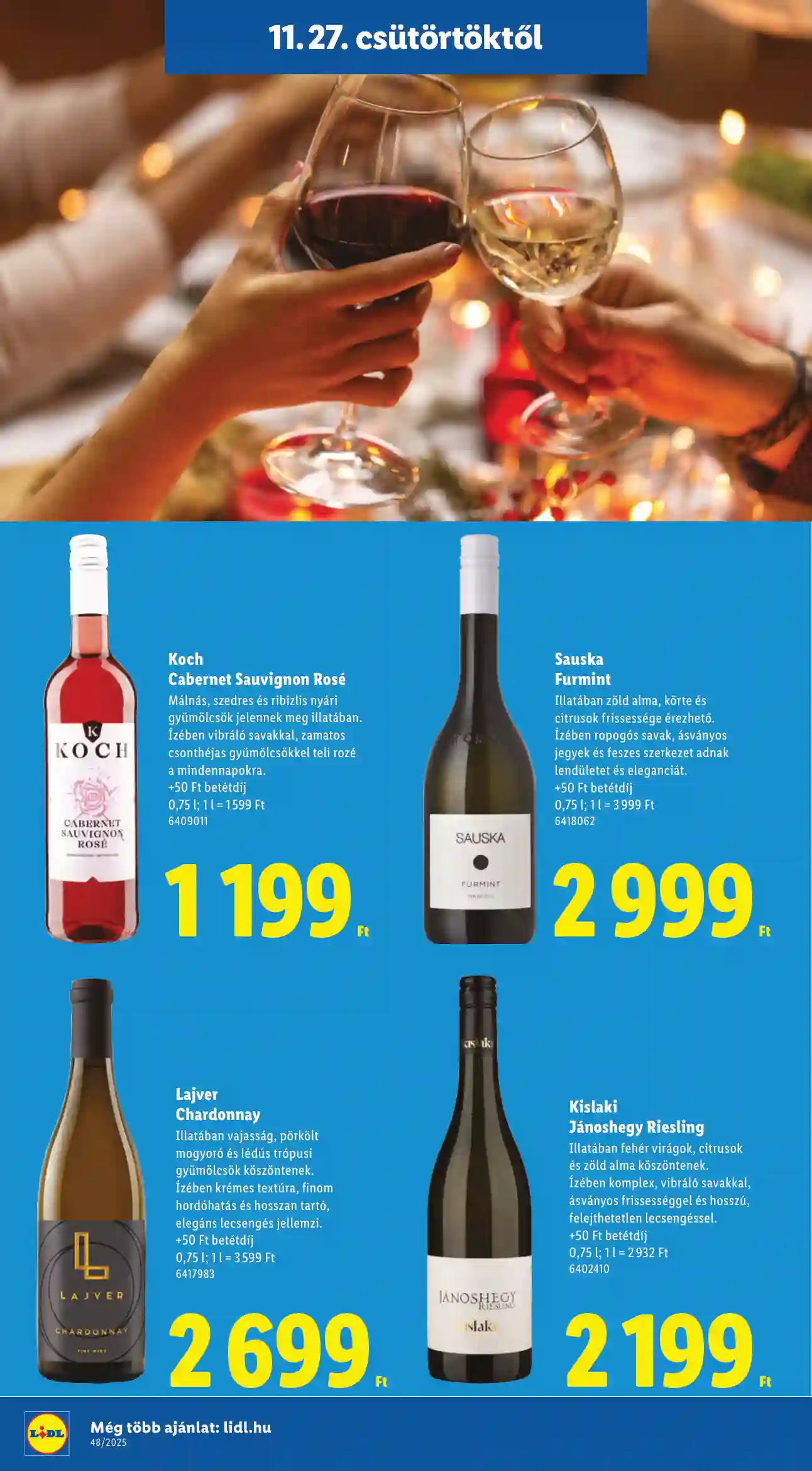 Lidl akciós újság 48. hét (Érvényes 11.27-től) (23 oldal)